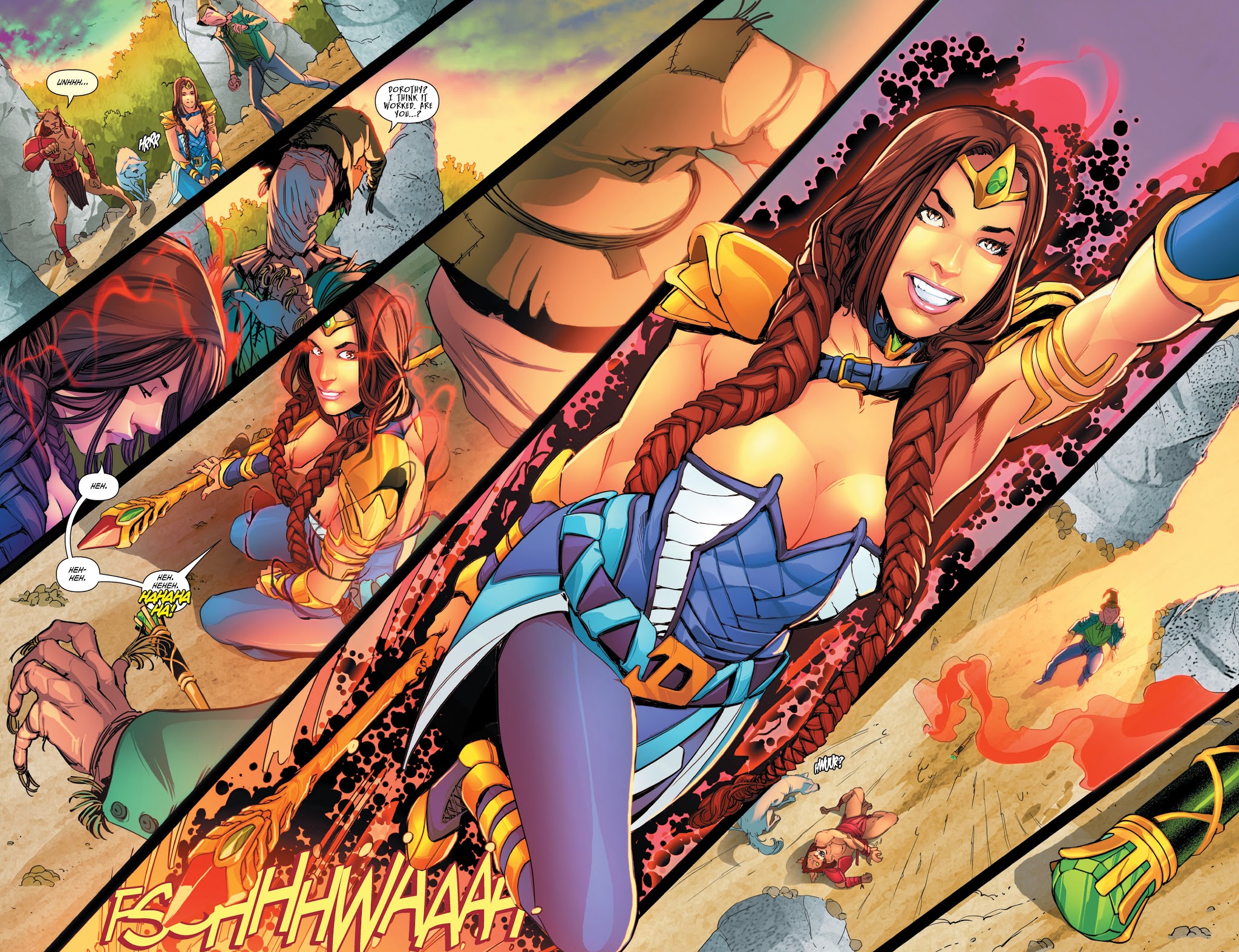 Read online Grimm Fairy Tales presents Oz: Reign of the Witch Queen comic -  Issue #4 - 21