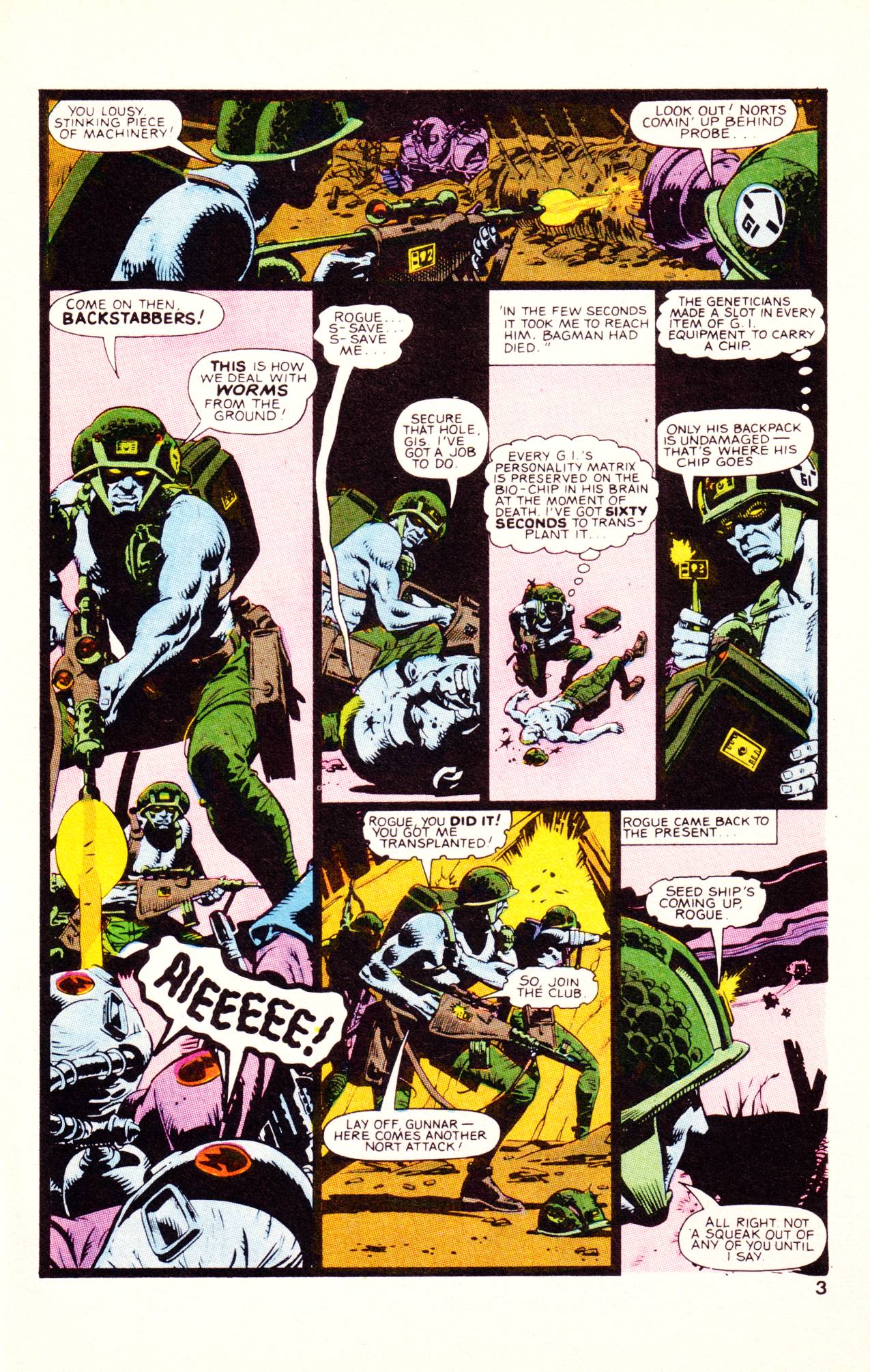 Read online Rogue Trooper (1986) comic -  Issue #3 - 5