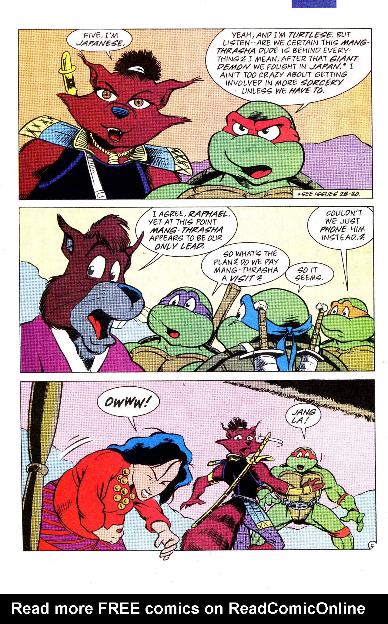 Read online Teenage Mutant Ninja Turtles Adventures (1989) comic -  Issue #34 - 7