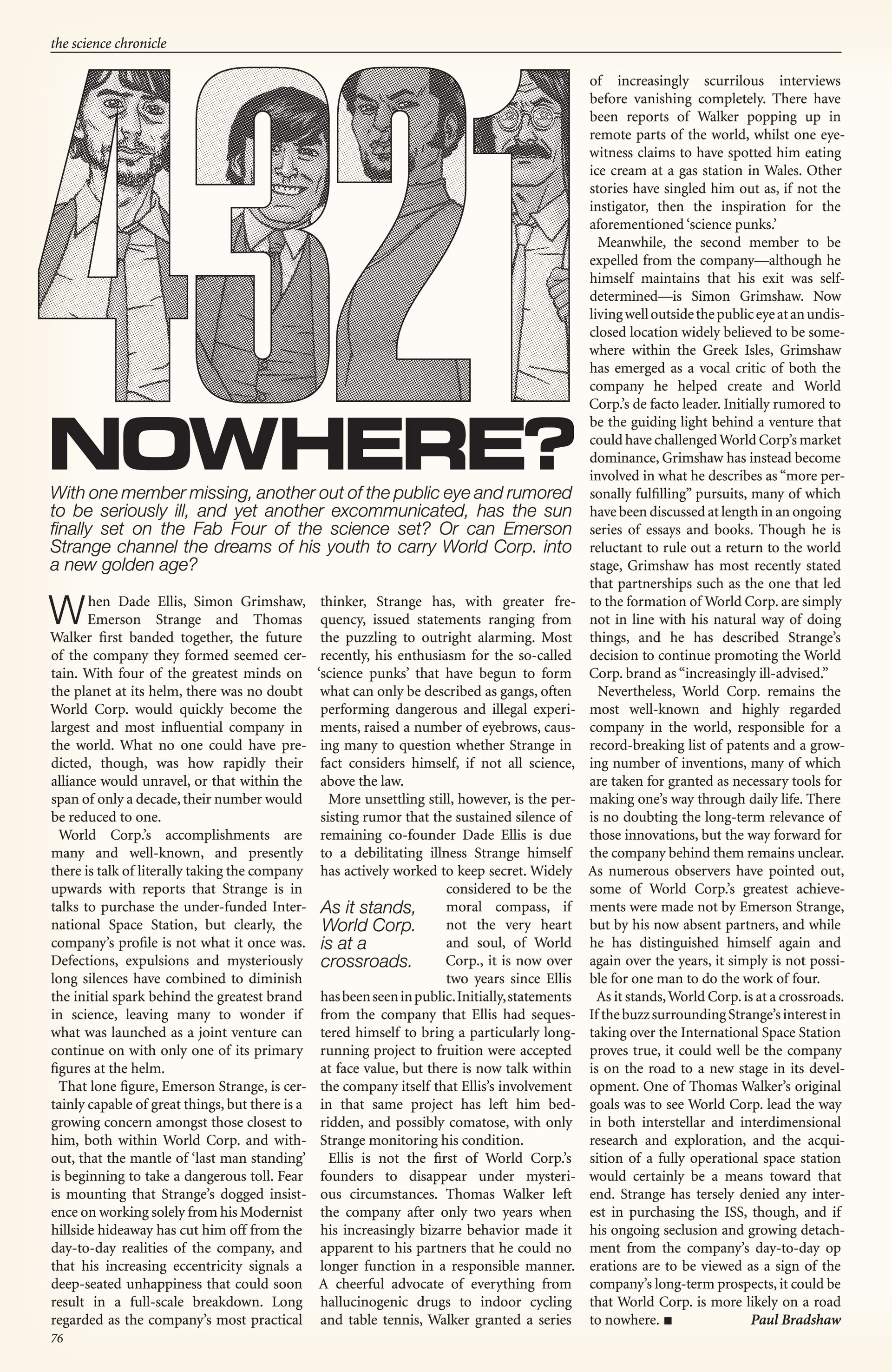 Read online Nowhere Men comic -  Issue #2 - 24