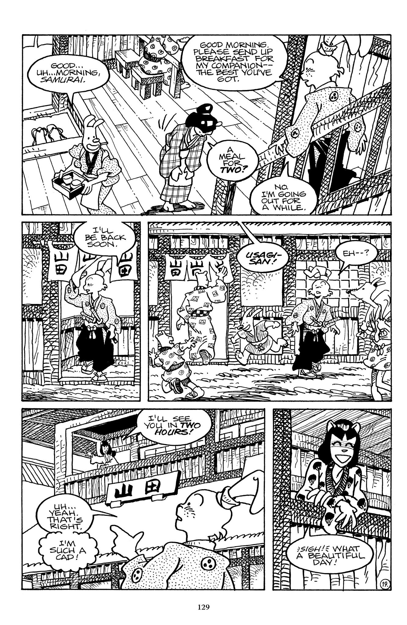 Read online The Usagi Yojimbo Saga comic -  Issue # TPB 6 - 128