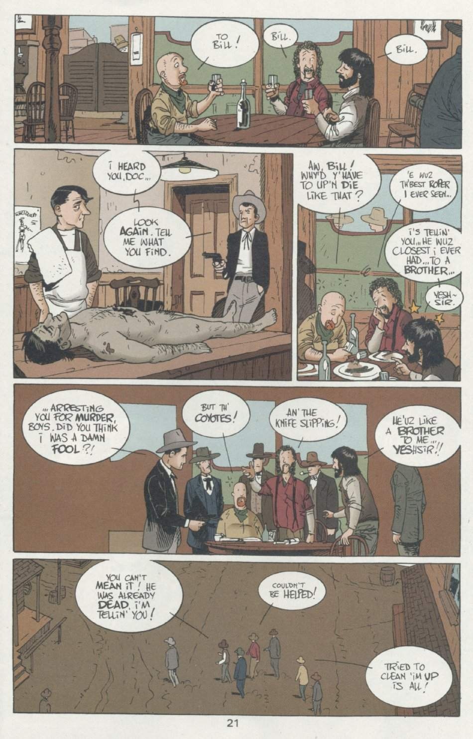 Read online Weird Western Tales (2001) comic -  Issue #4 - 23