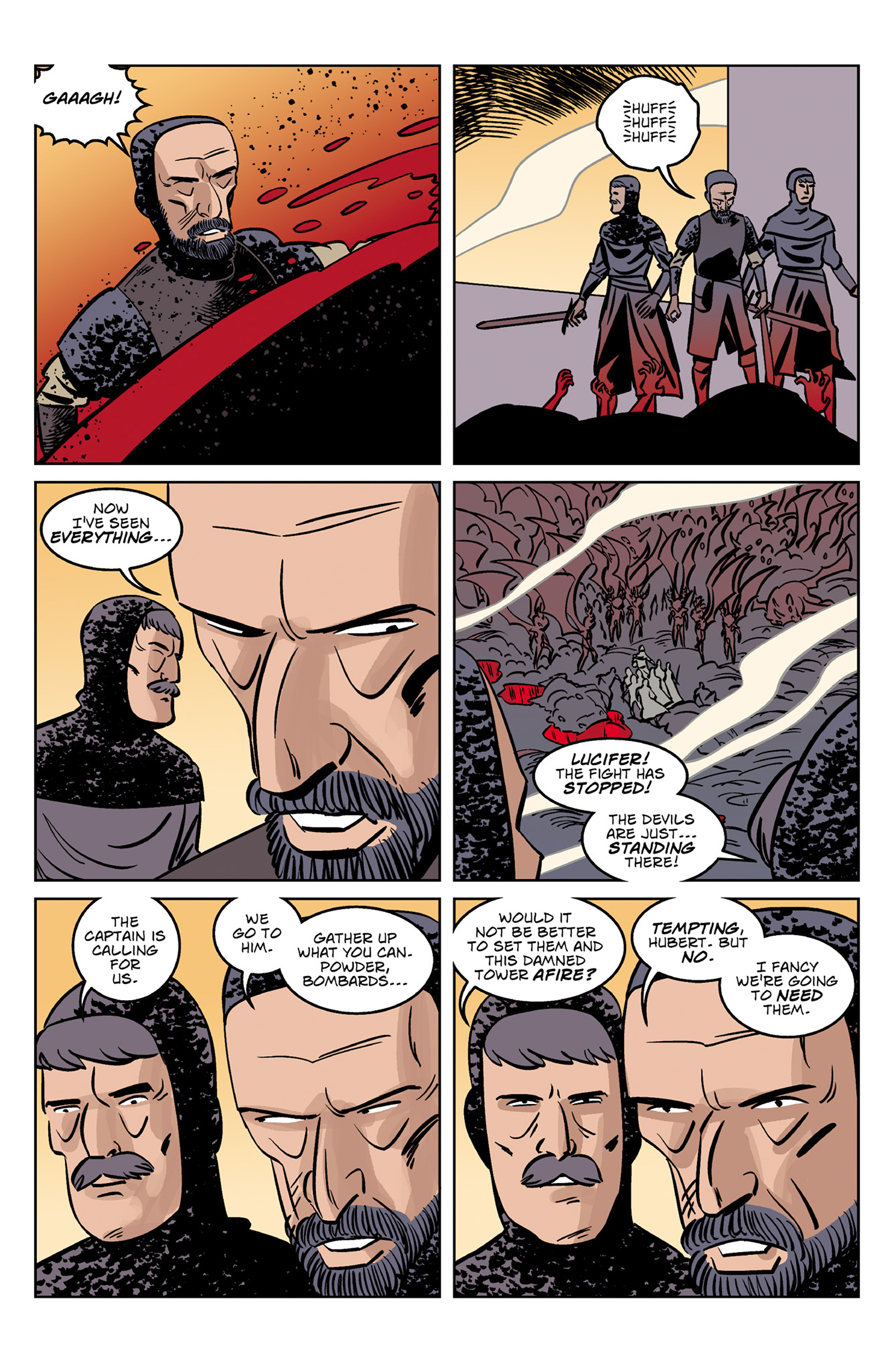 Read online Dark Ages comic -  Issue #4 - 17