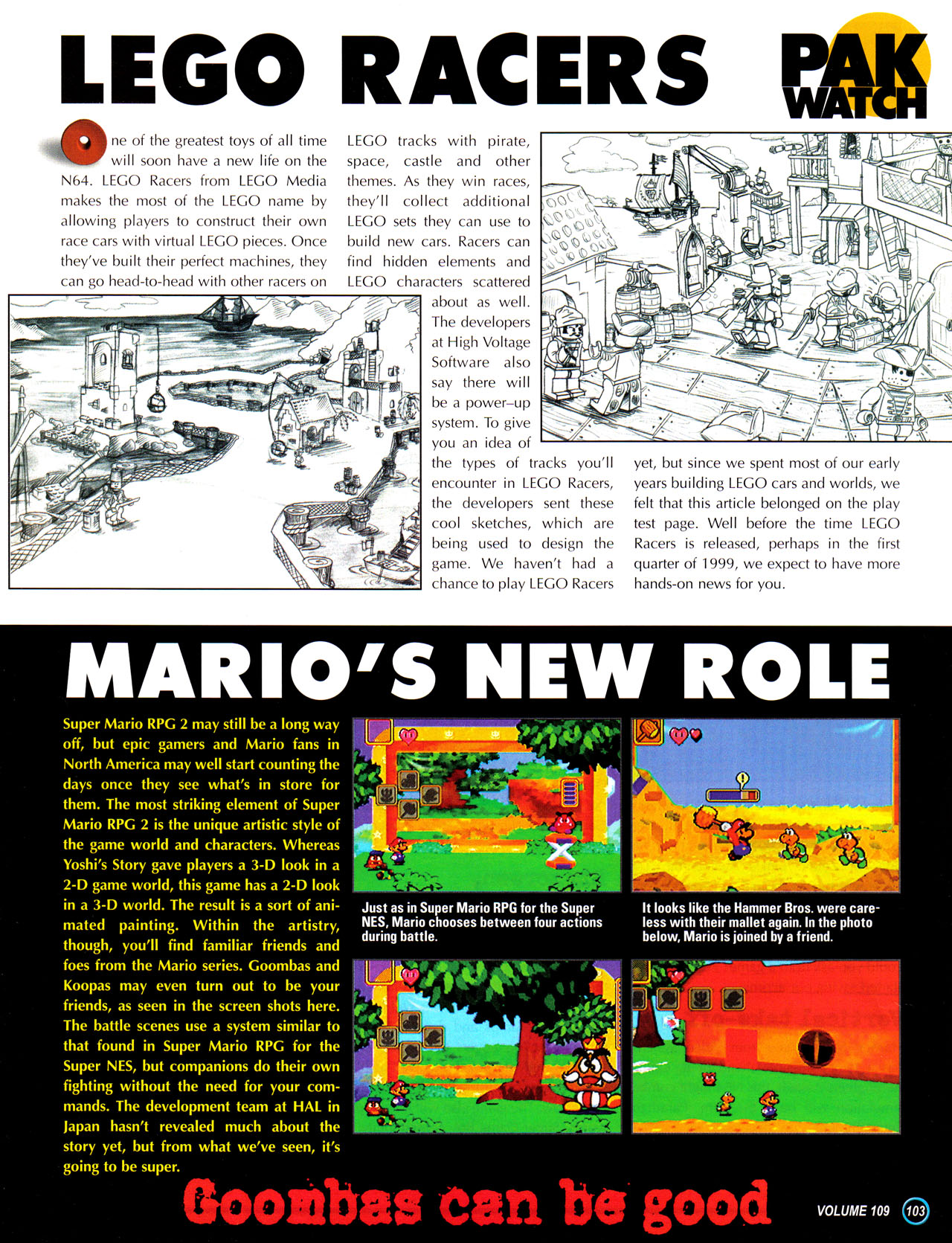 Read online Nintendo Power comic -  Issue #109 - 107
