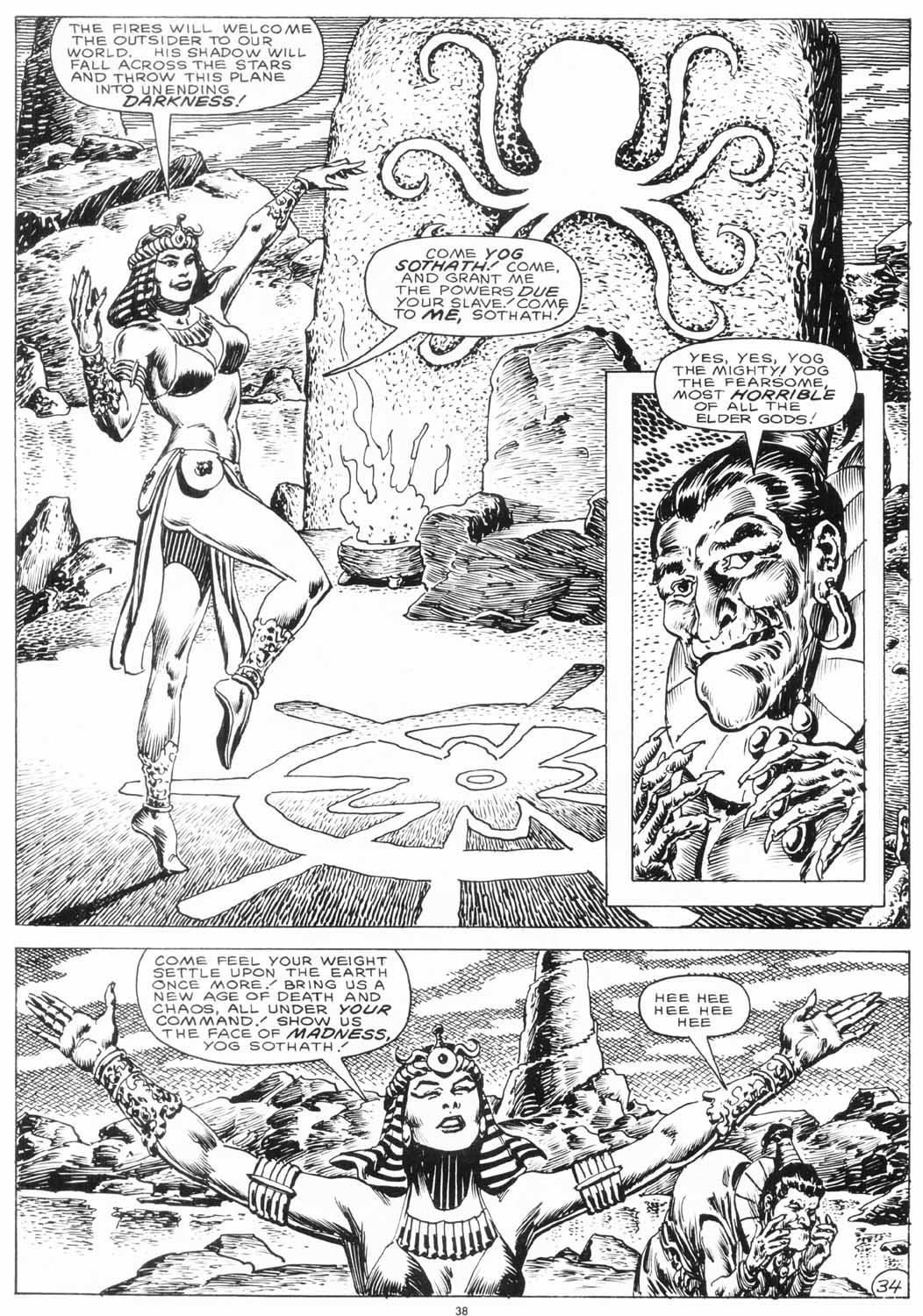 Read online The Savage Sword Of Conan comic -  Issue #152 - 40
