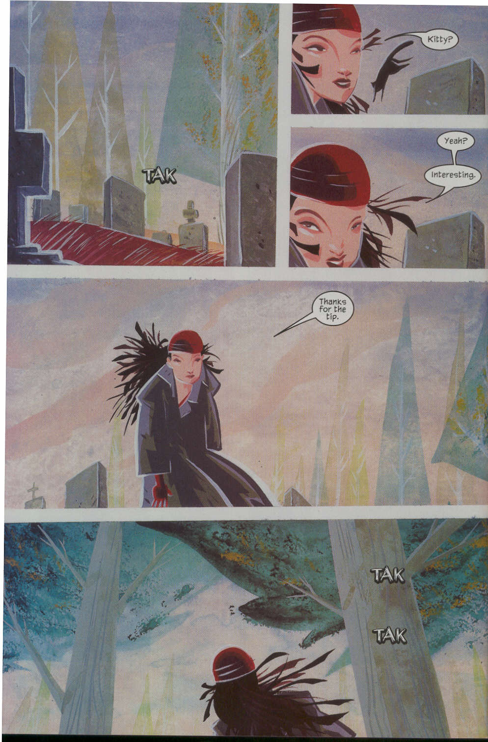 Read online Elektra: Glimpse & Echo comic -  Issue #1 - 5