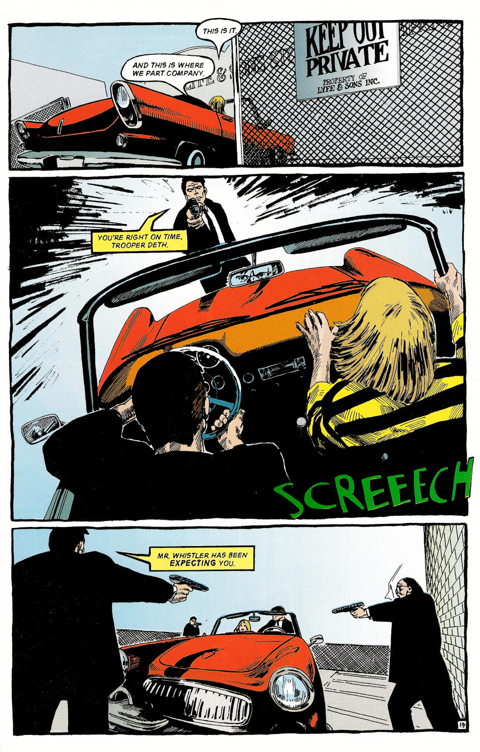 Read online Trancers (1991) comic -  Issue #1 - 19