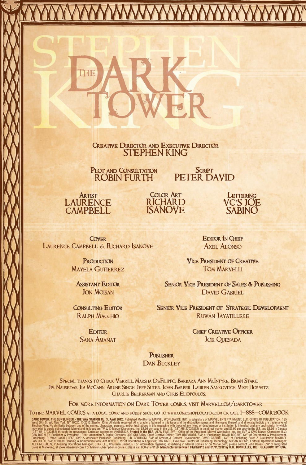 Dark Tower: The Gunslinger - The Way Station issue 3 - Page 2
