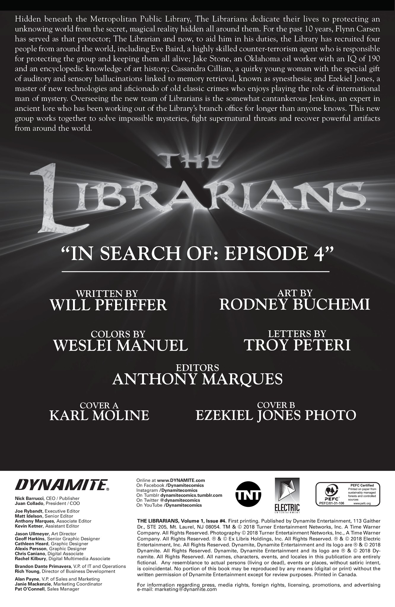 Read online The Librarians comic -  Issue #4 - 3