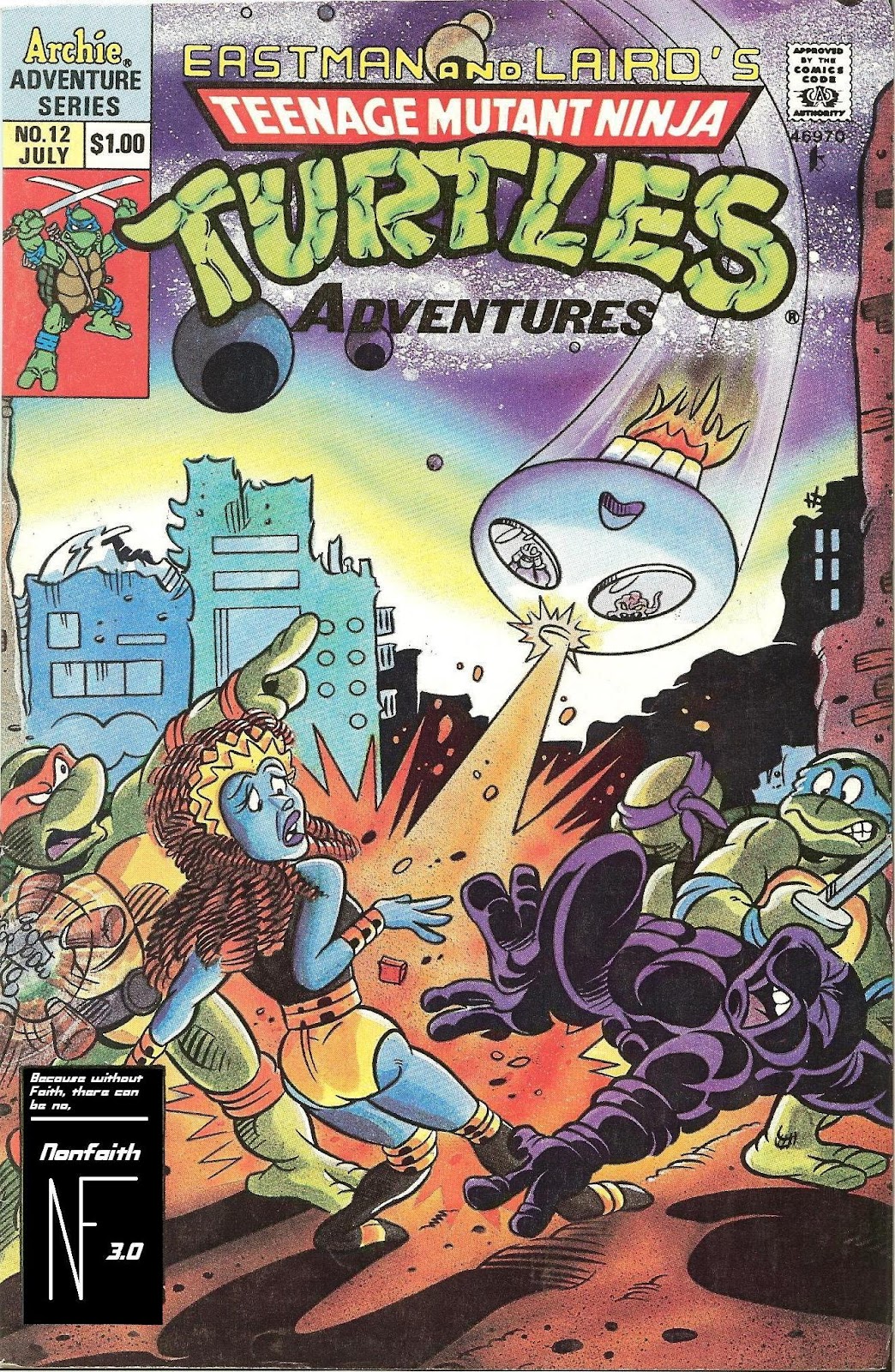 Teenage Mutant Ninja Turtles Adventures (1989) issue 12 - Page 1