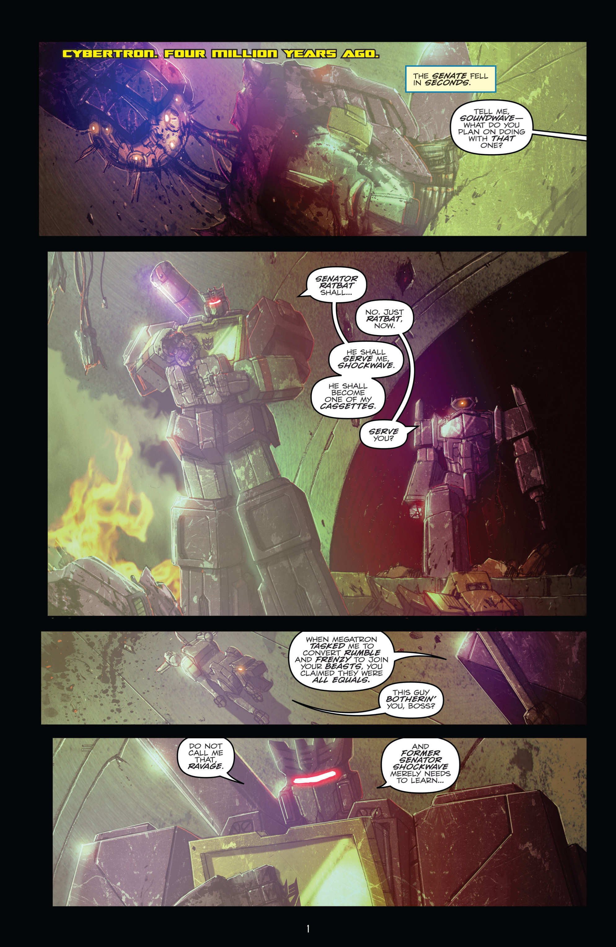 Read online Transformers: Robots In Disguise (2012) comic -  Issue #22 - 4