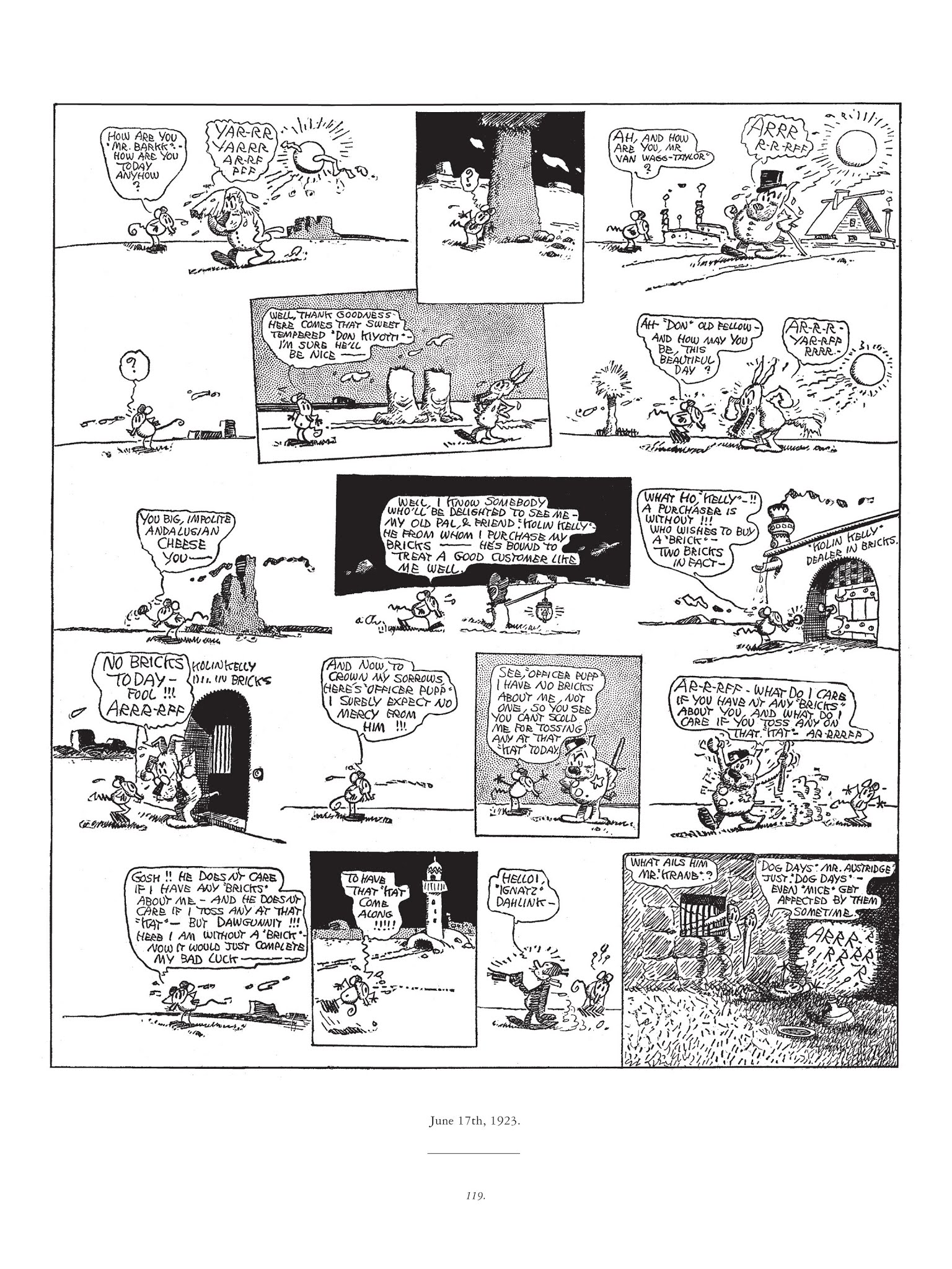 Read online Krazy & Ignatz comic -  Issue # TPB 3 - 119