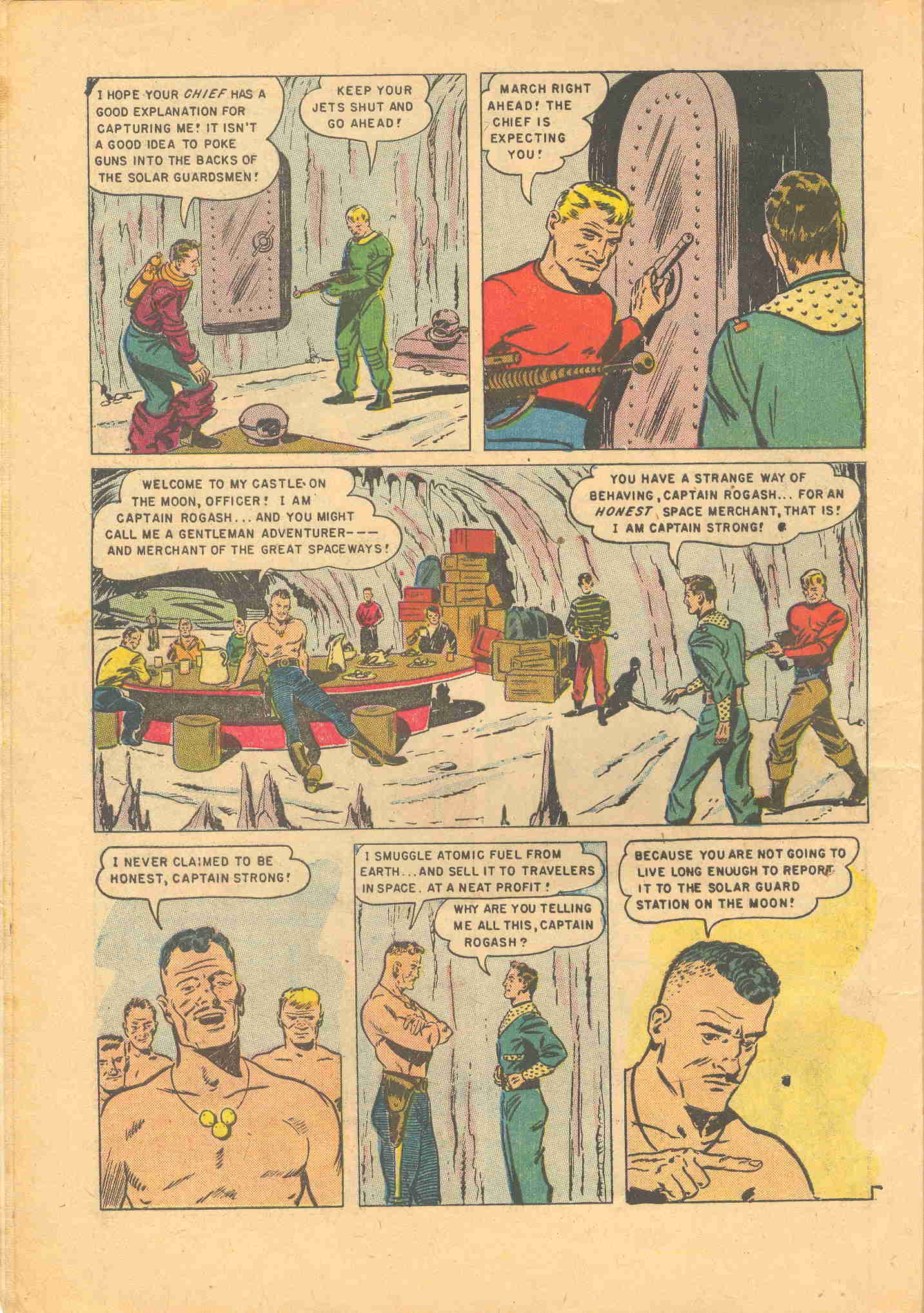 Read online Tom Corbett, Space Cadet comic -  Issue #5 - 6