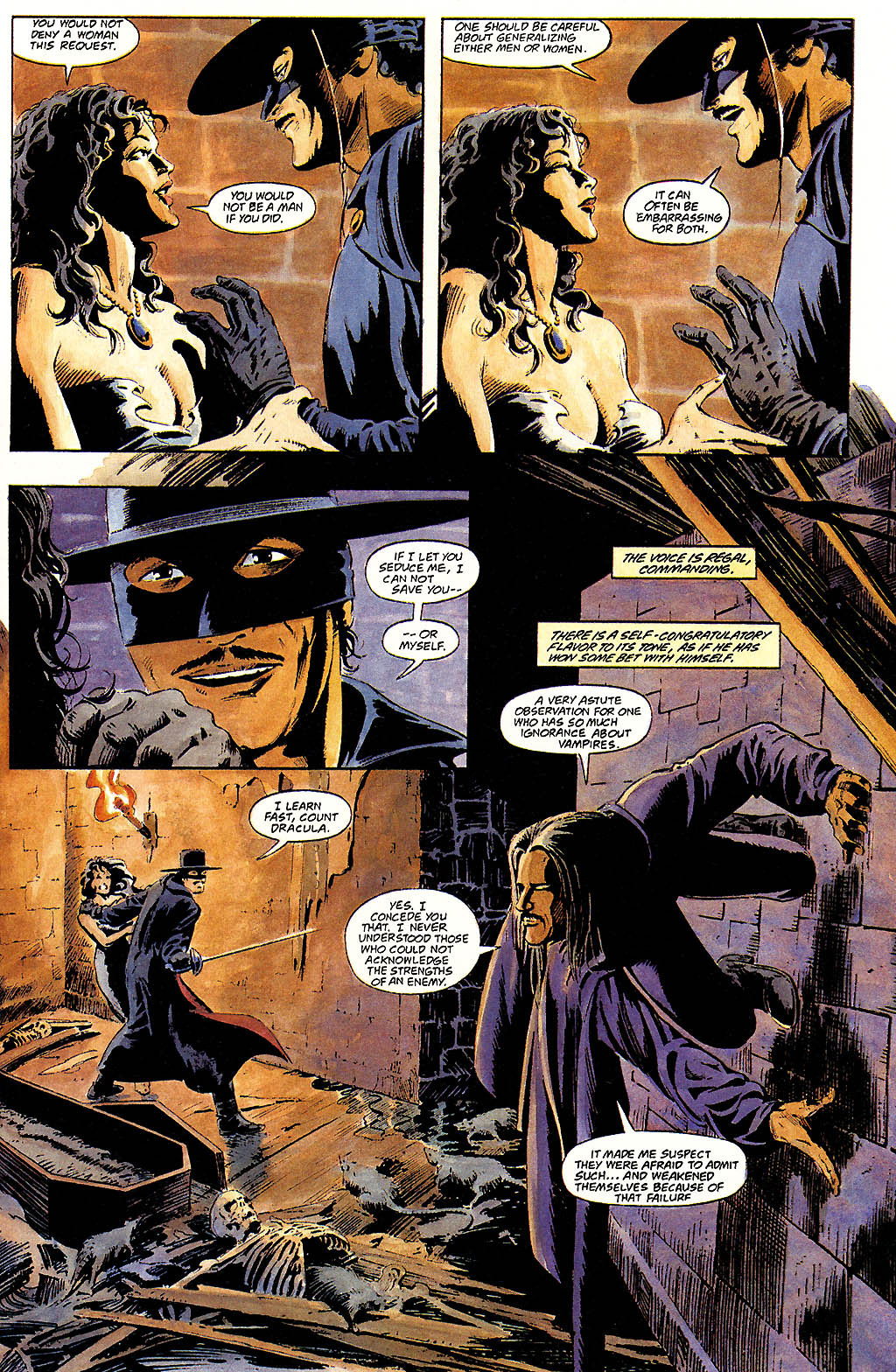 Read online Dracula Versus Zorro comic -  Issue #2 - 25