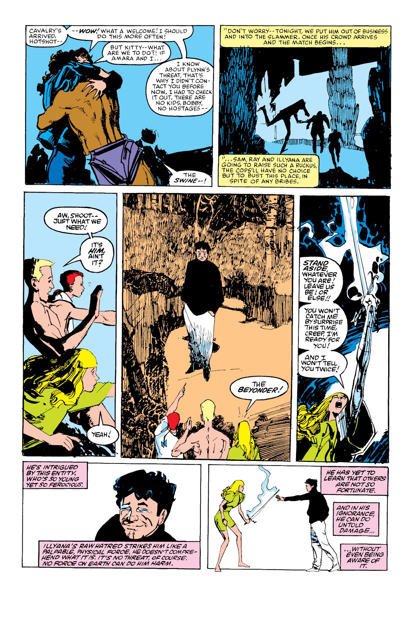 Read online New Mutants Classic comic -  Issue # TPB 4 - 113