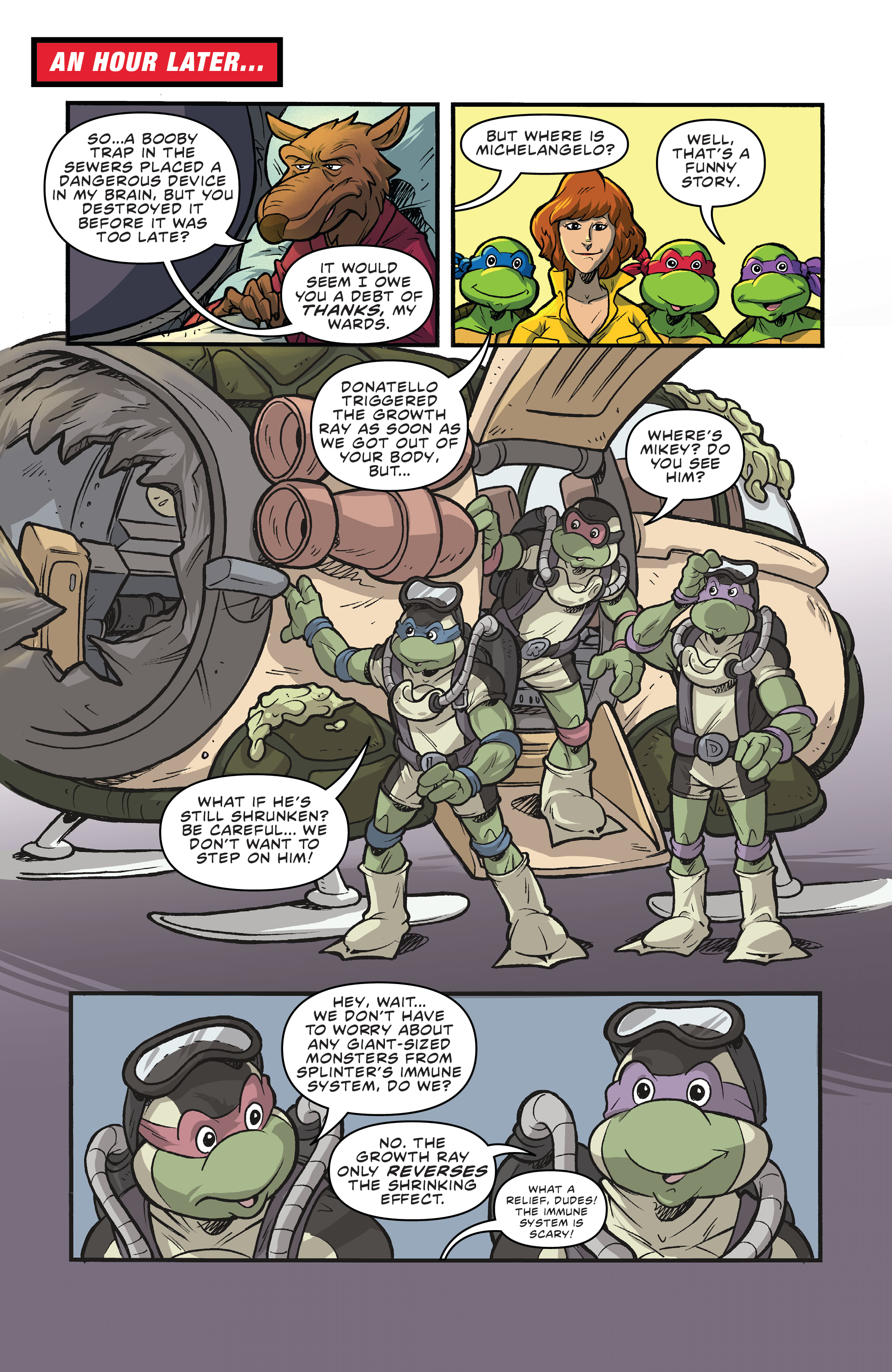 Read online Teenage Mutant Ninja Turtles: Saturday Morning Adventures comic -  Issue #4 - 21