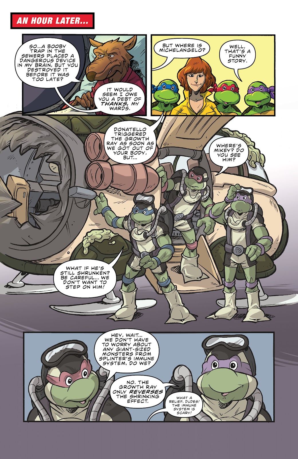 Teenage Mutant Ninja Turtles: Saturday Morning Adventures issue 4 - Page 21