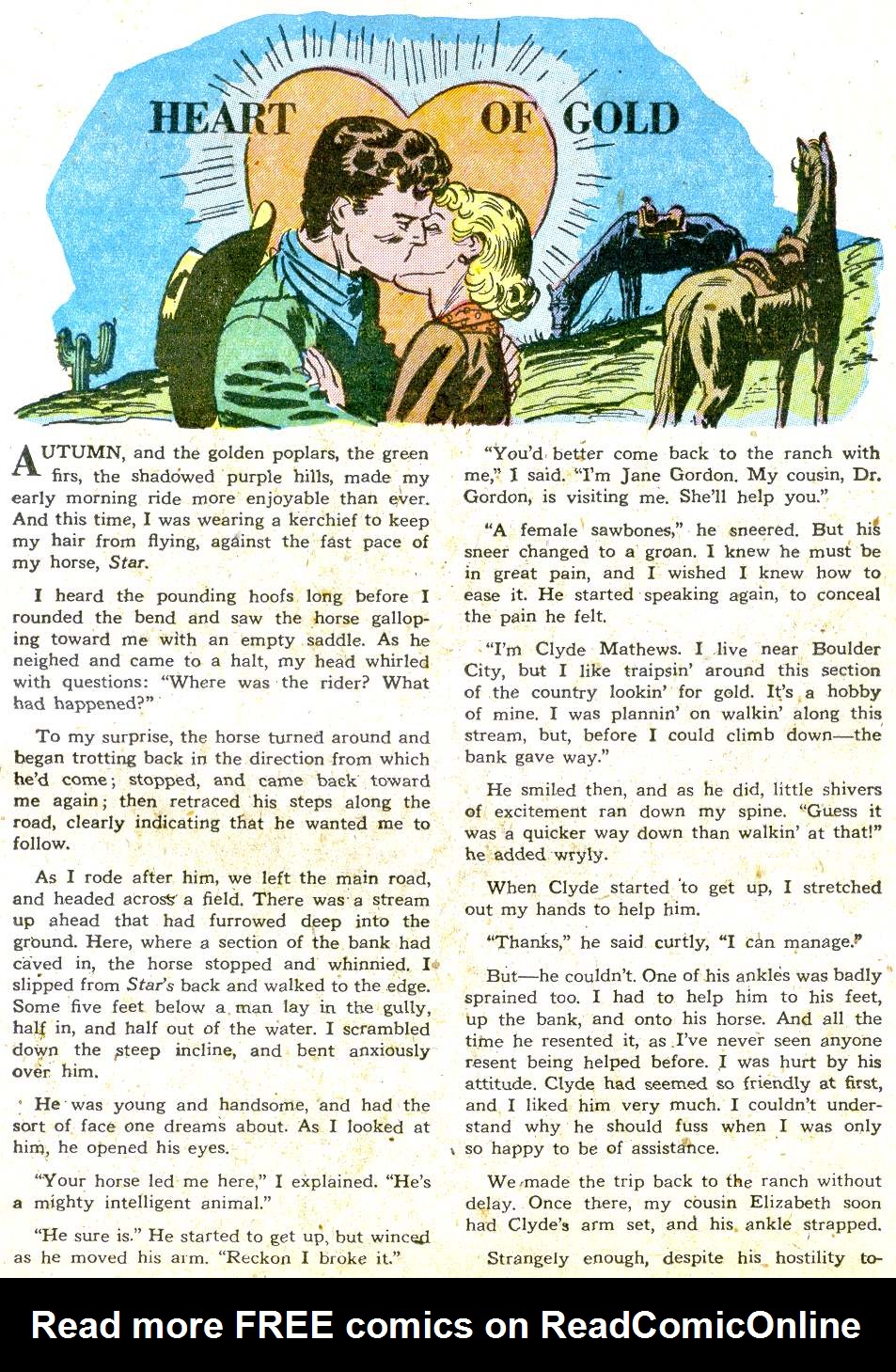 Read online Romance Trail comic -  Issue #5 - 37