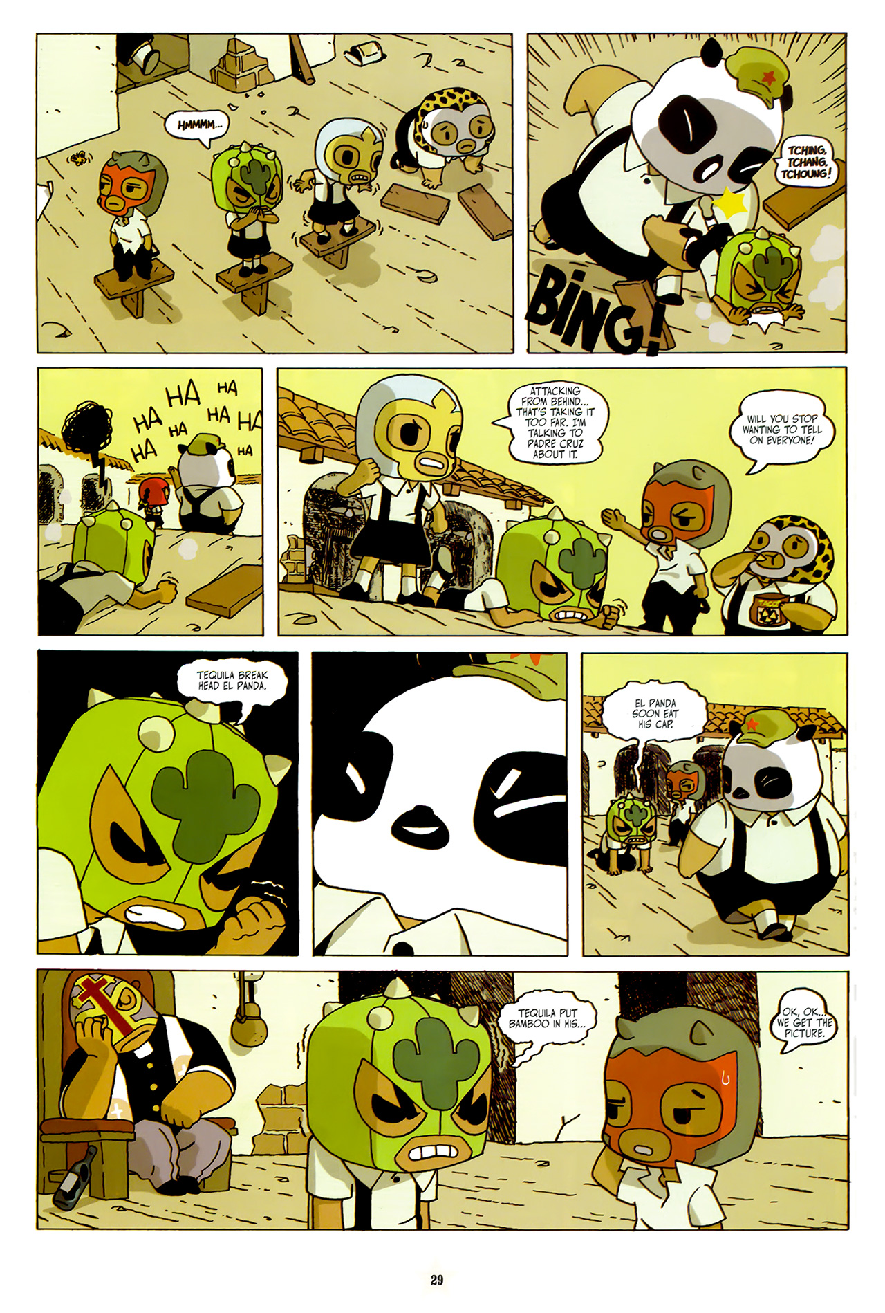 Read online Lucha Libre comic -  Issue #5 - 31