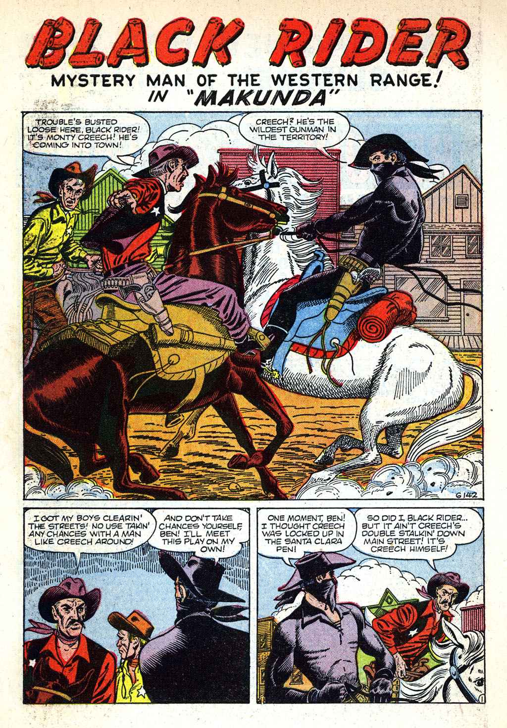 Read online Western Tales of Black Rider comic -  Issue #29 - 10