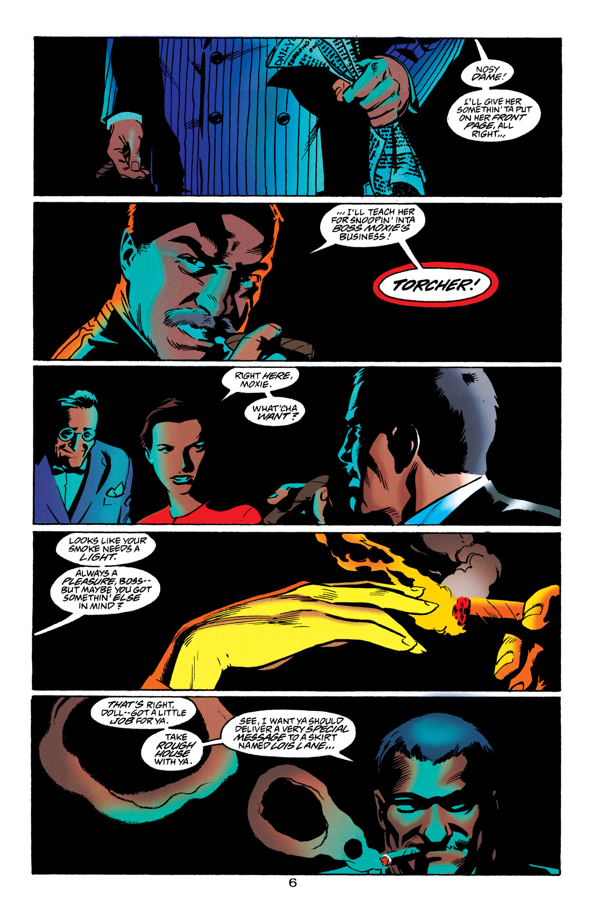 Read online Adventures of Superman (1987) comic -  Issue #549 - 6