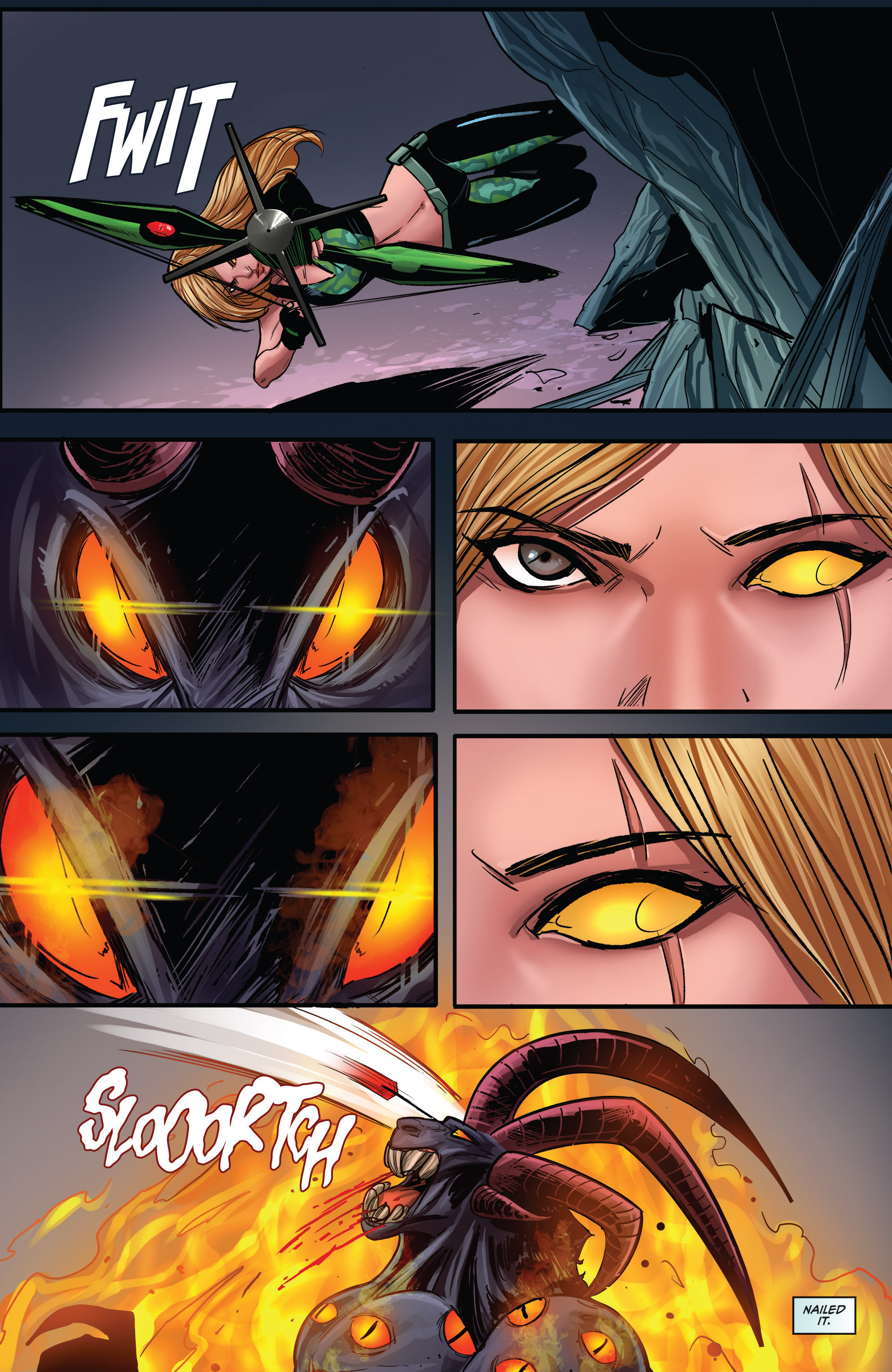 Read online Grimm Fairy Tales presents Robyn Hood (2014) comic -  Issue #8 - 17
