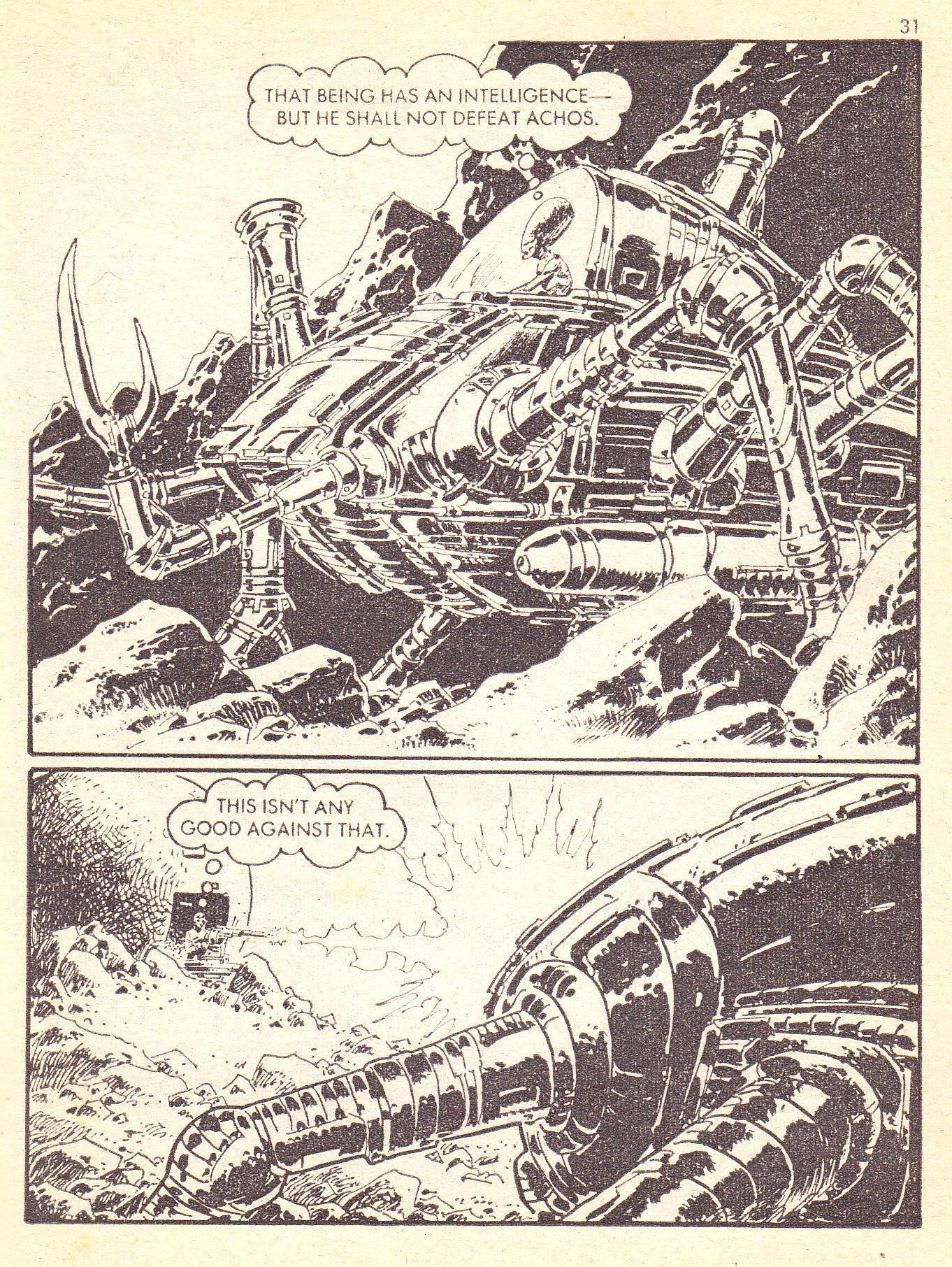 Read online Starblazer comic -  Issue #62 - 31