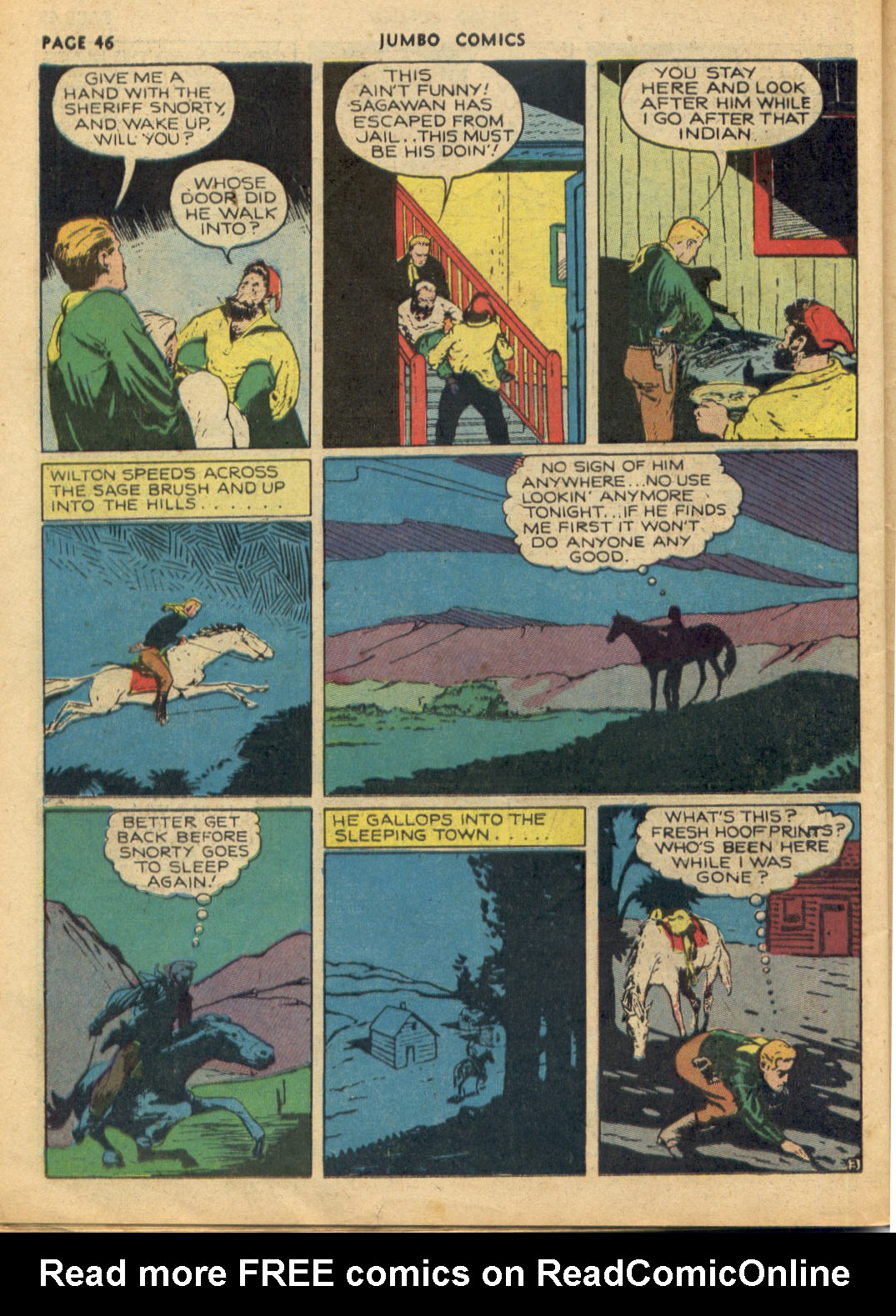 Read online Jumbo Comics comic -  Issue #24 - 48