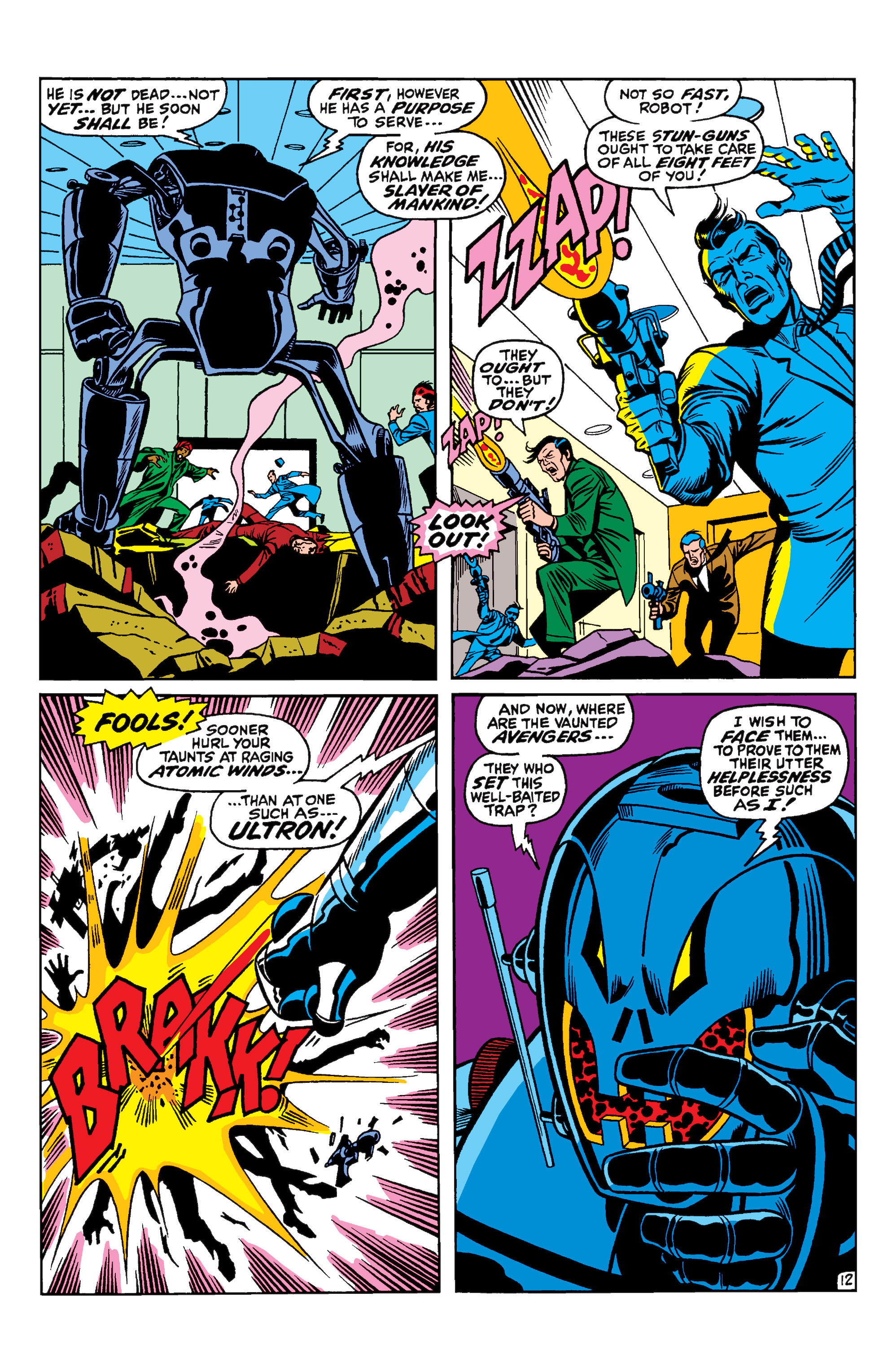 Read online Marvel Masterworks: The Avengers comic -  Issue # TPB 7 (Part 2) - 101