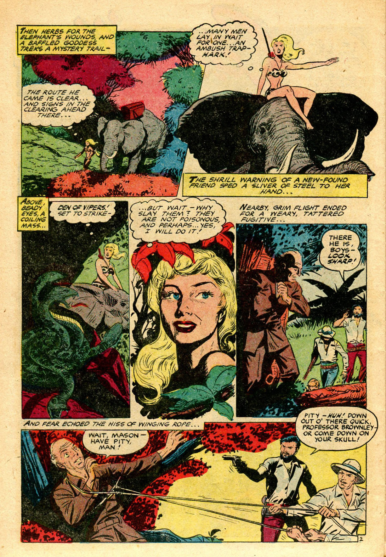 Read online Jungle Comics comic -  Issue #151 - 32