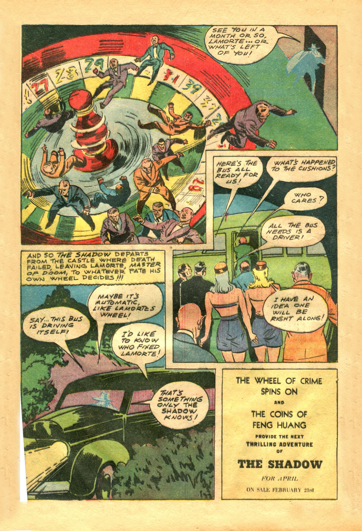 Read online Shadow Comics comic -  Issue #48 - 16