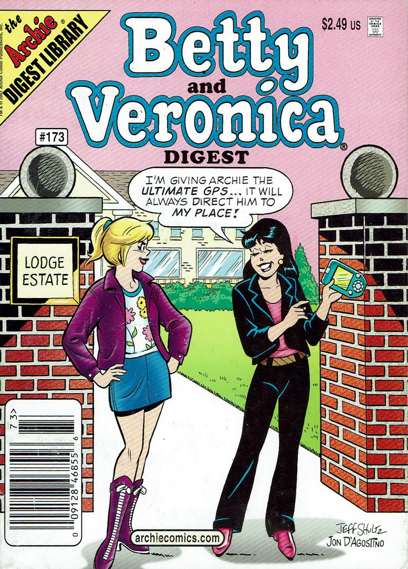 Read online Betty and Veronica Digest Magazine comic -  Issue #173 - 1