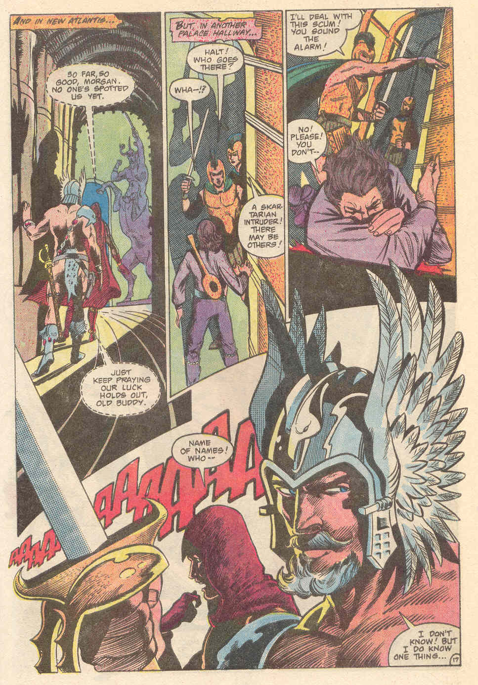 Read online Warlord (1976) comic -  Issue #100 - 17