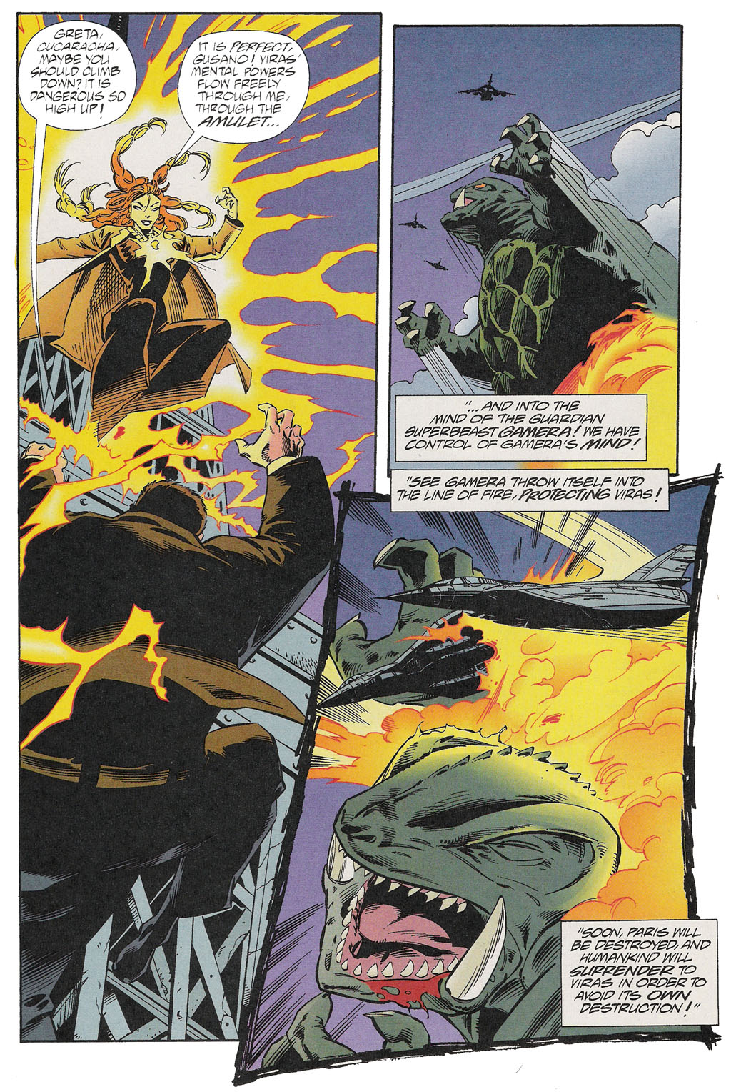 Read online Gamera comic -  Issue #4 - 4