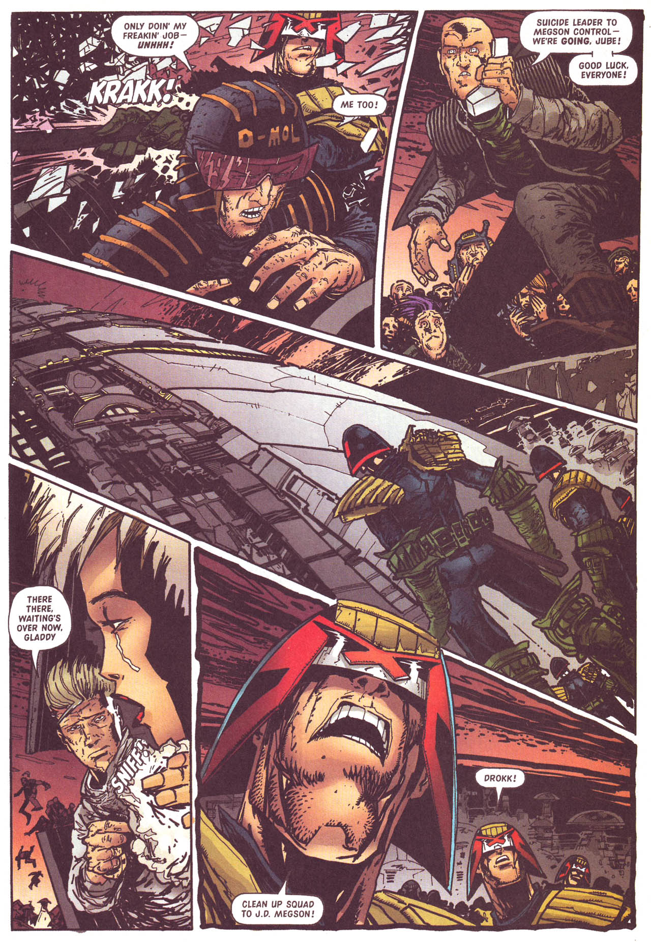 Read online Judge Dredd Megazine (vol. 3) comic -  Issue #63 - 7