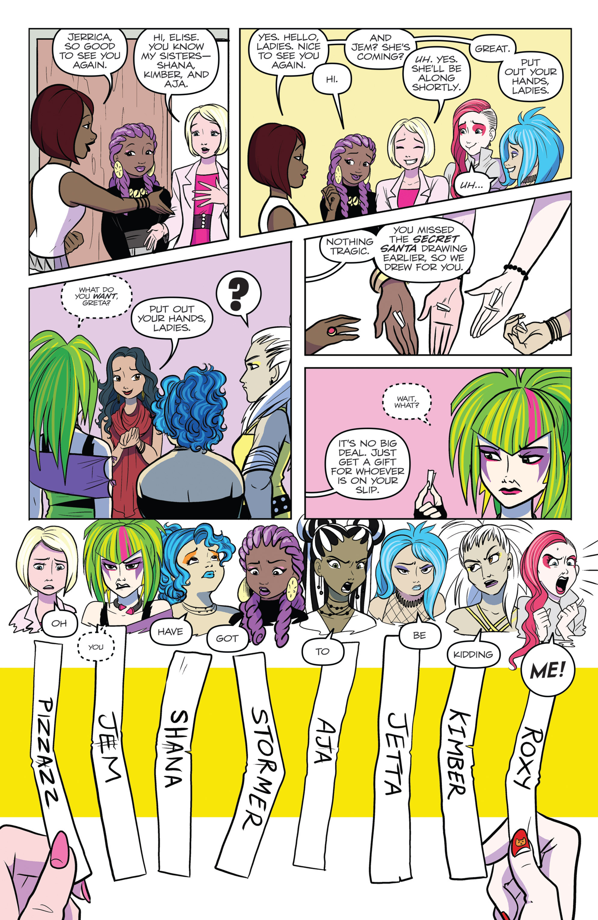 Read online Jem and The Holograms comic -  Issue # _Special - Holiday Special - 10