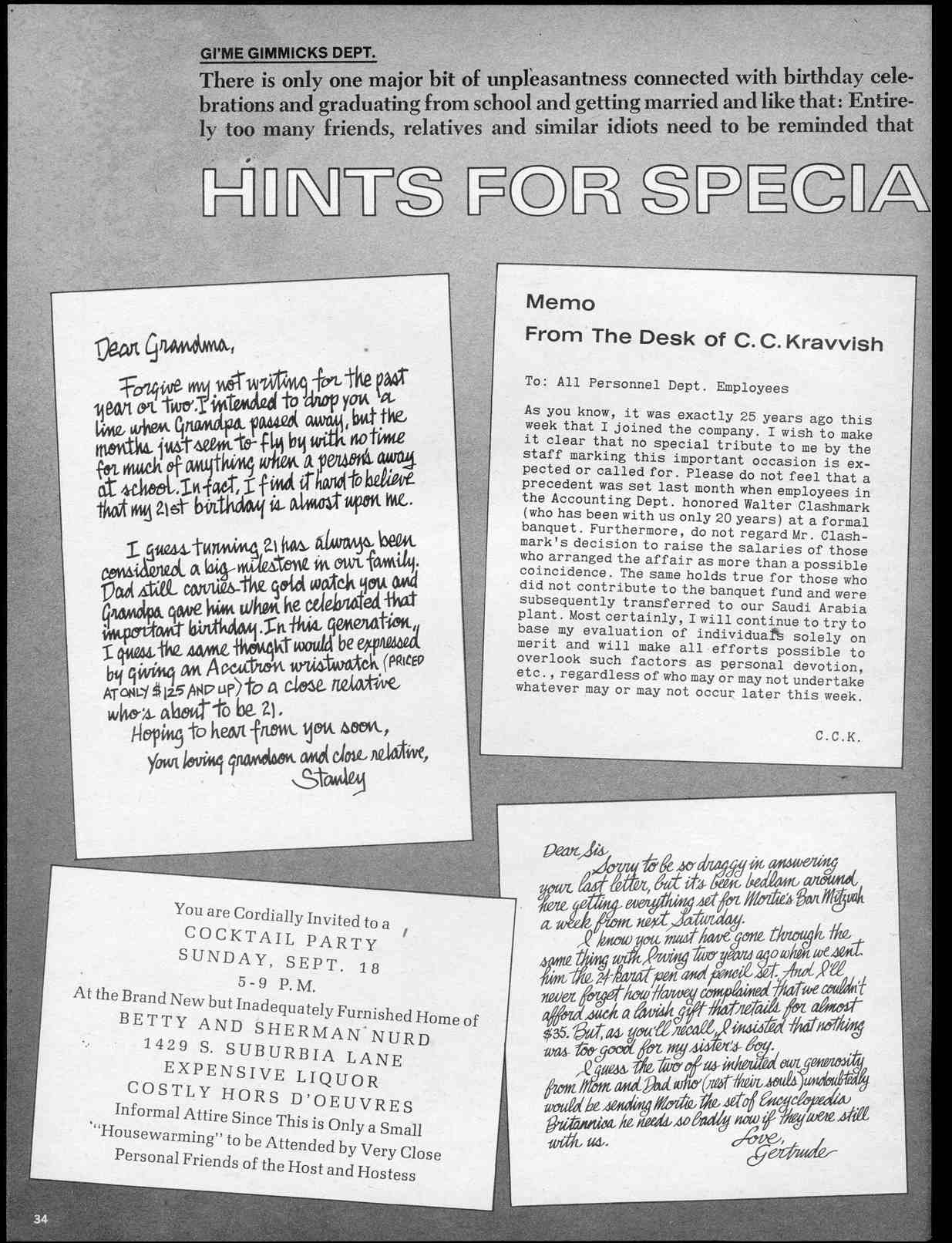 Read online MAD comic -  Issue #134 - 36