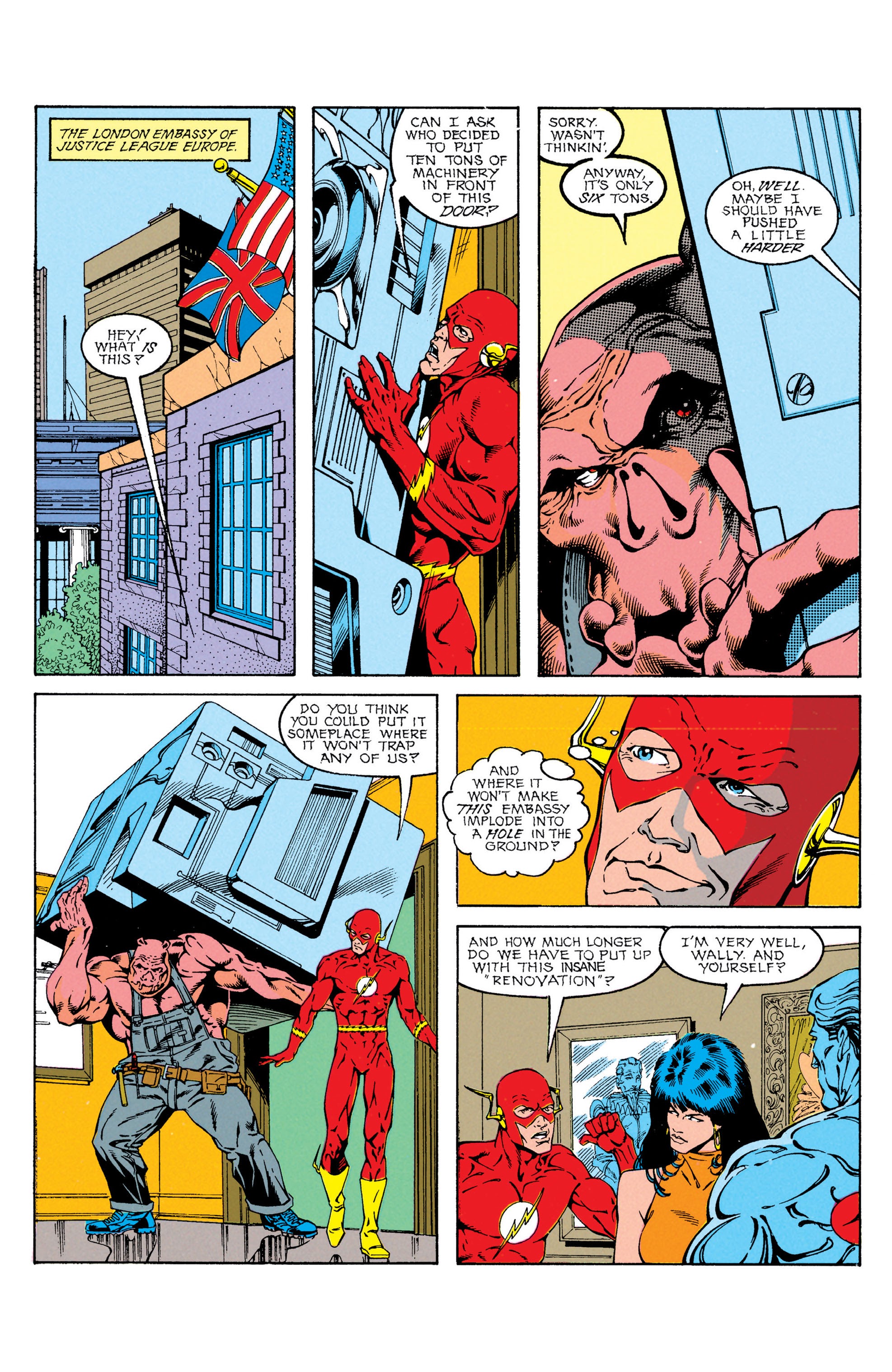 Read online Justice League Europe comic -  Issue #23 - 2