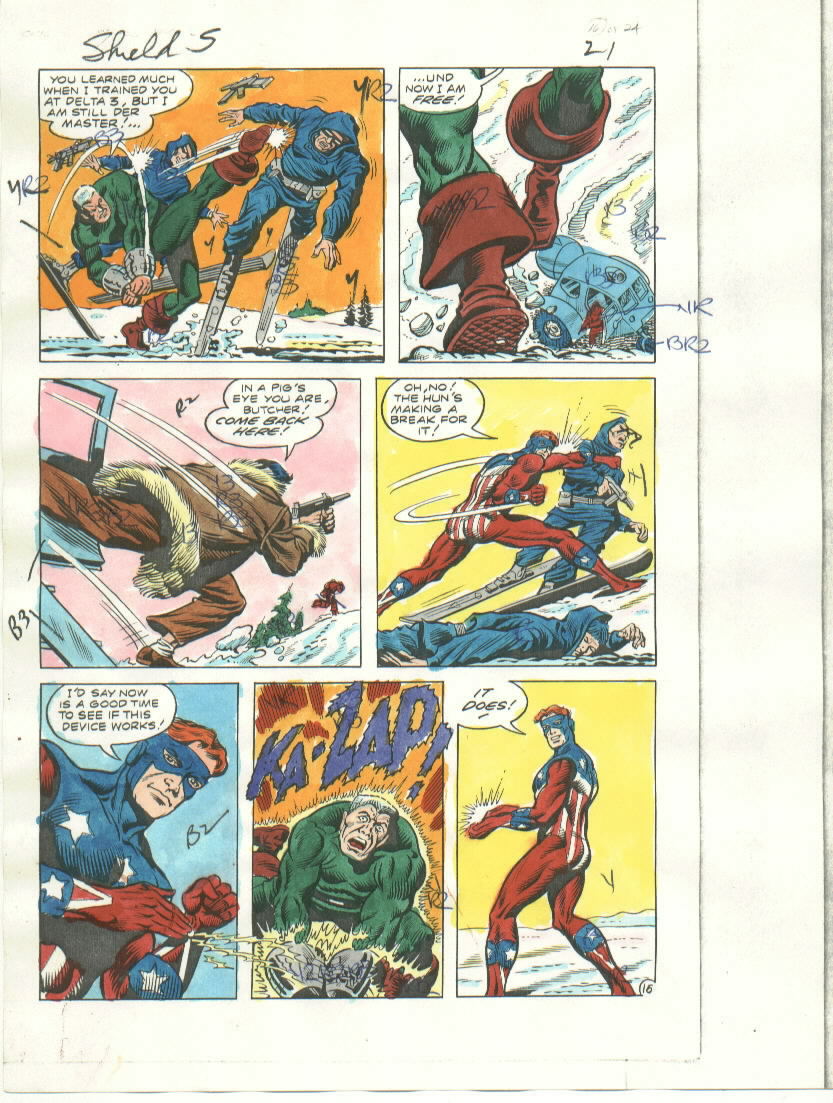 Read online The Original Shield comic -  Issue #5 - 16