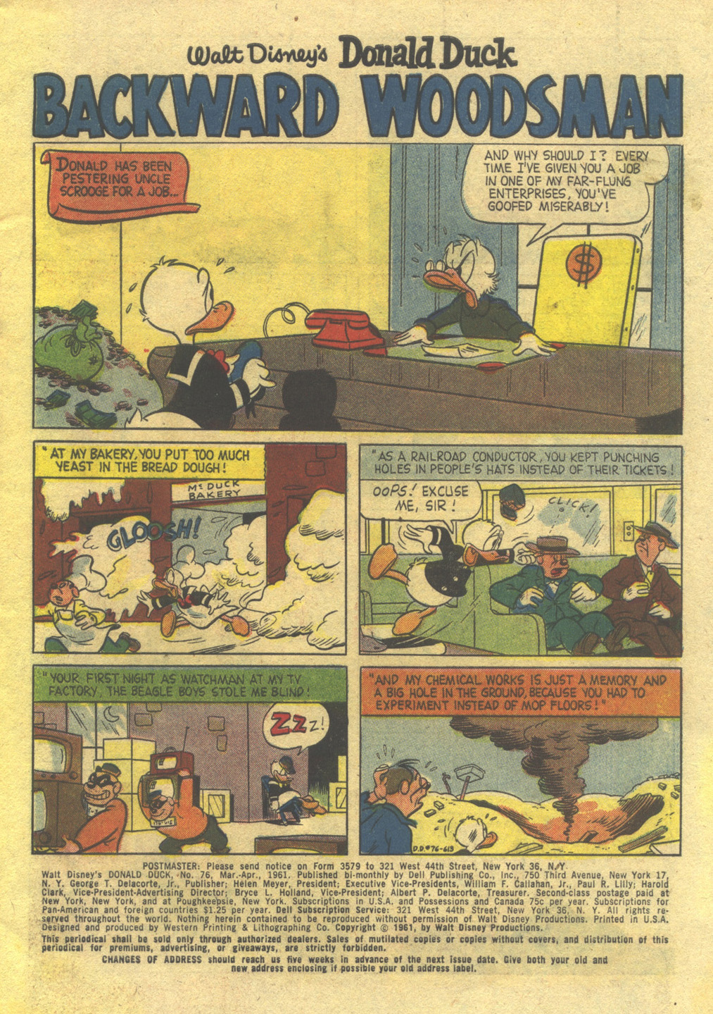 Read online Walt Disney's Donald Duck (1952) comic -  Issue #76 - 3