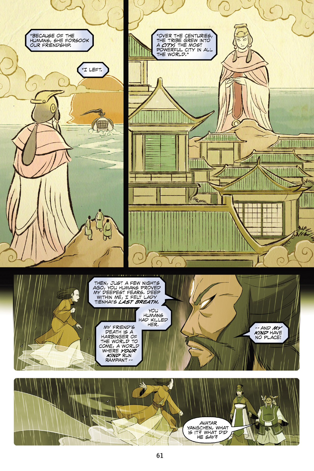 Read online Nickelodeon Avatar: The Last Airbender - The Rift comic -  Issue # Part 2 - 62