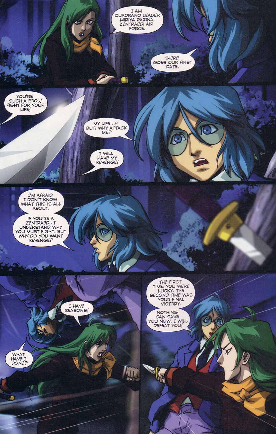 Read online Robotech: Love and War comic -  Issue #6 - 4