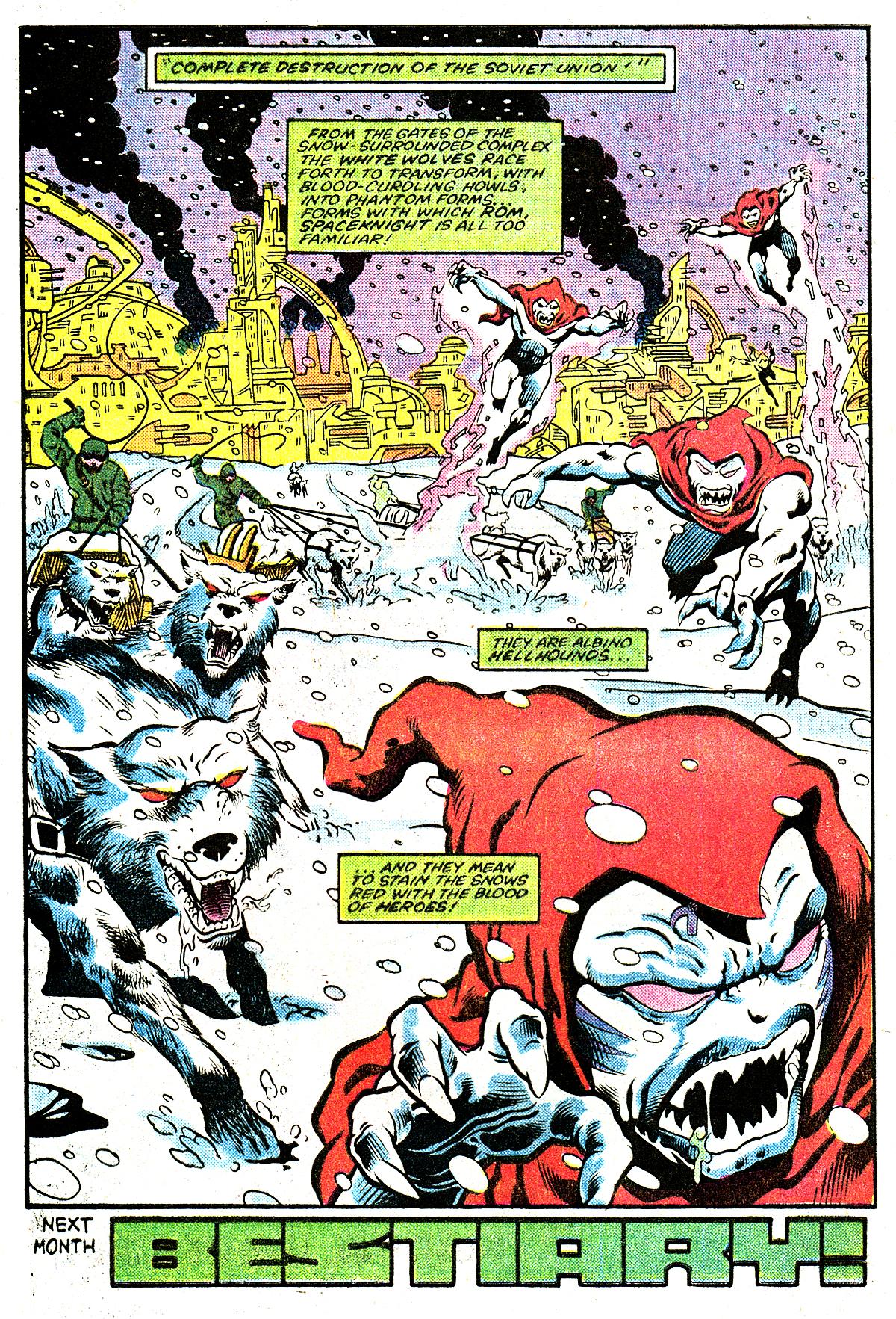 Read online ROM (1979) comic -  Issue #45 - 23