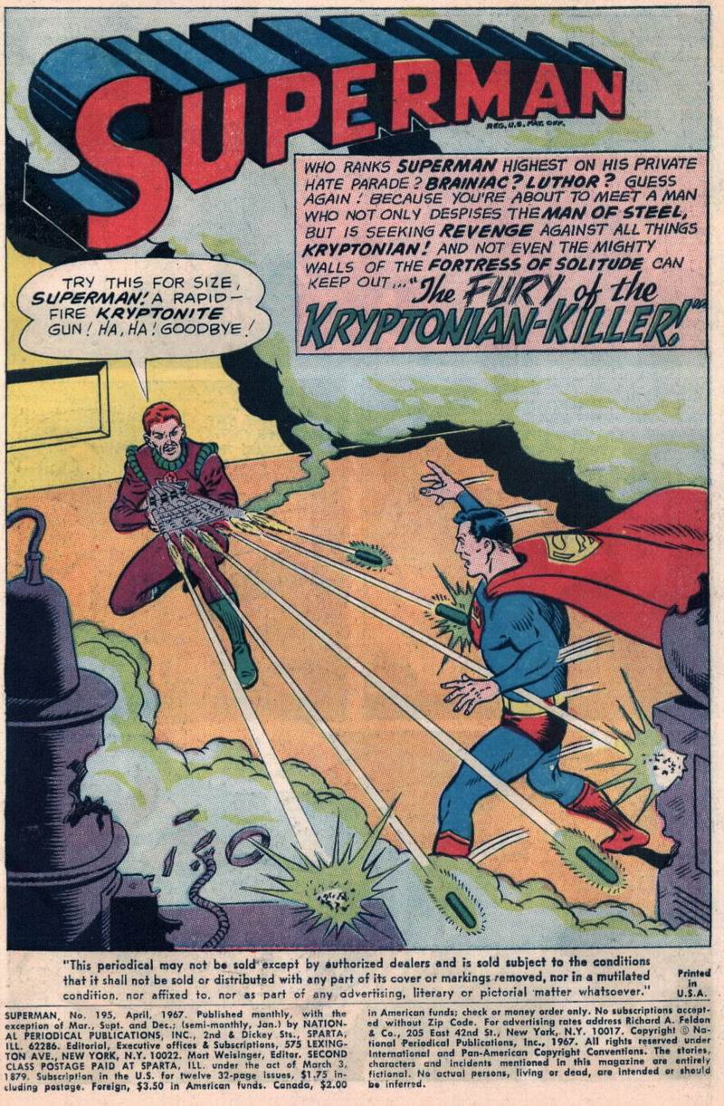 Read online Superman (1939) comic -  Issue #195 - 3