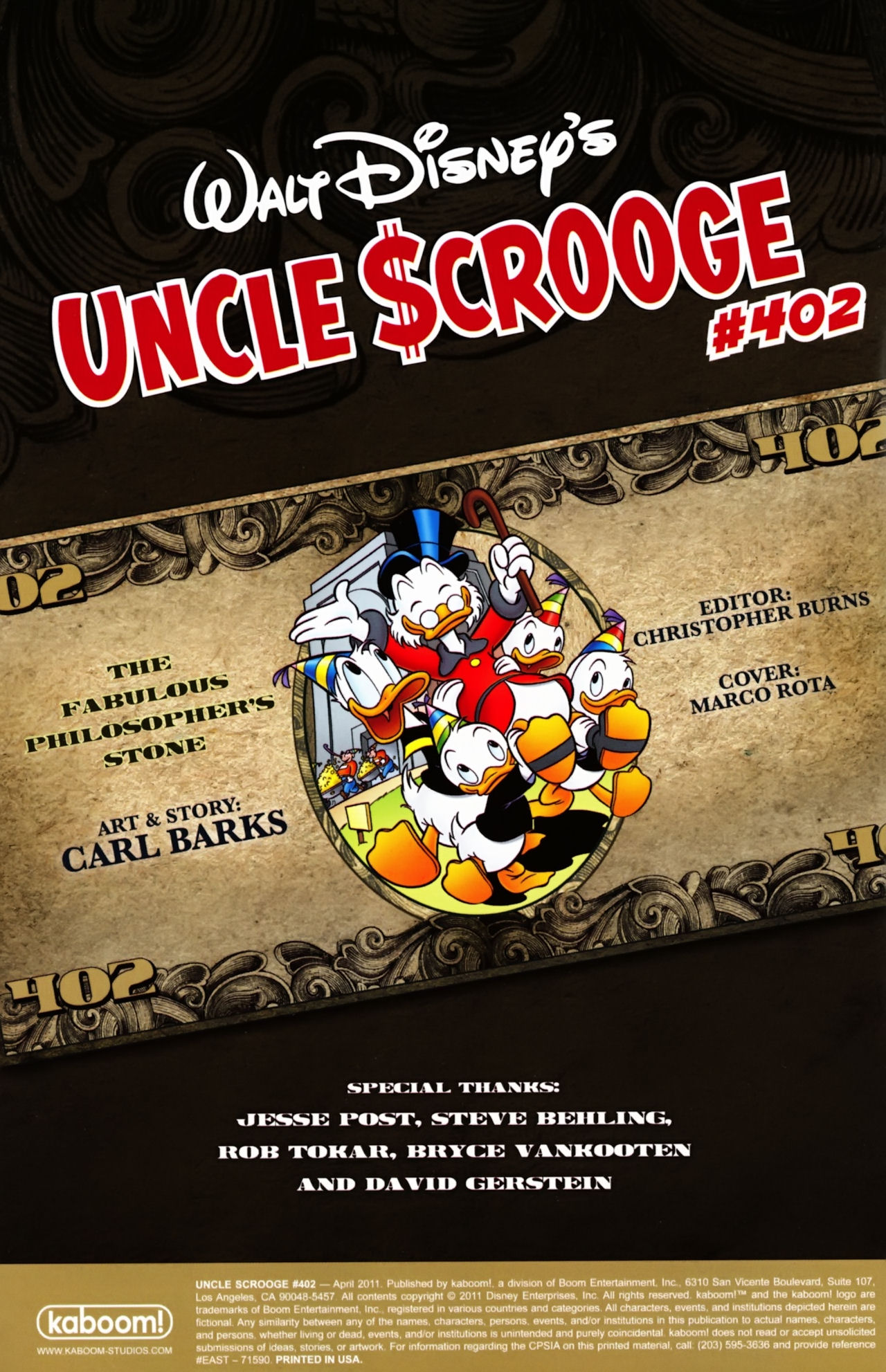 Read online Uncle Scrooge (2009) comic -  Issue #402 - 3