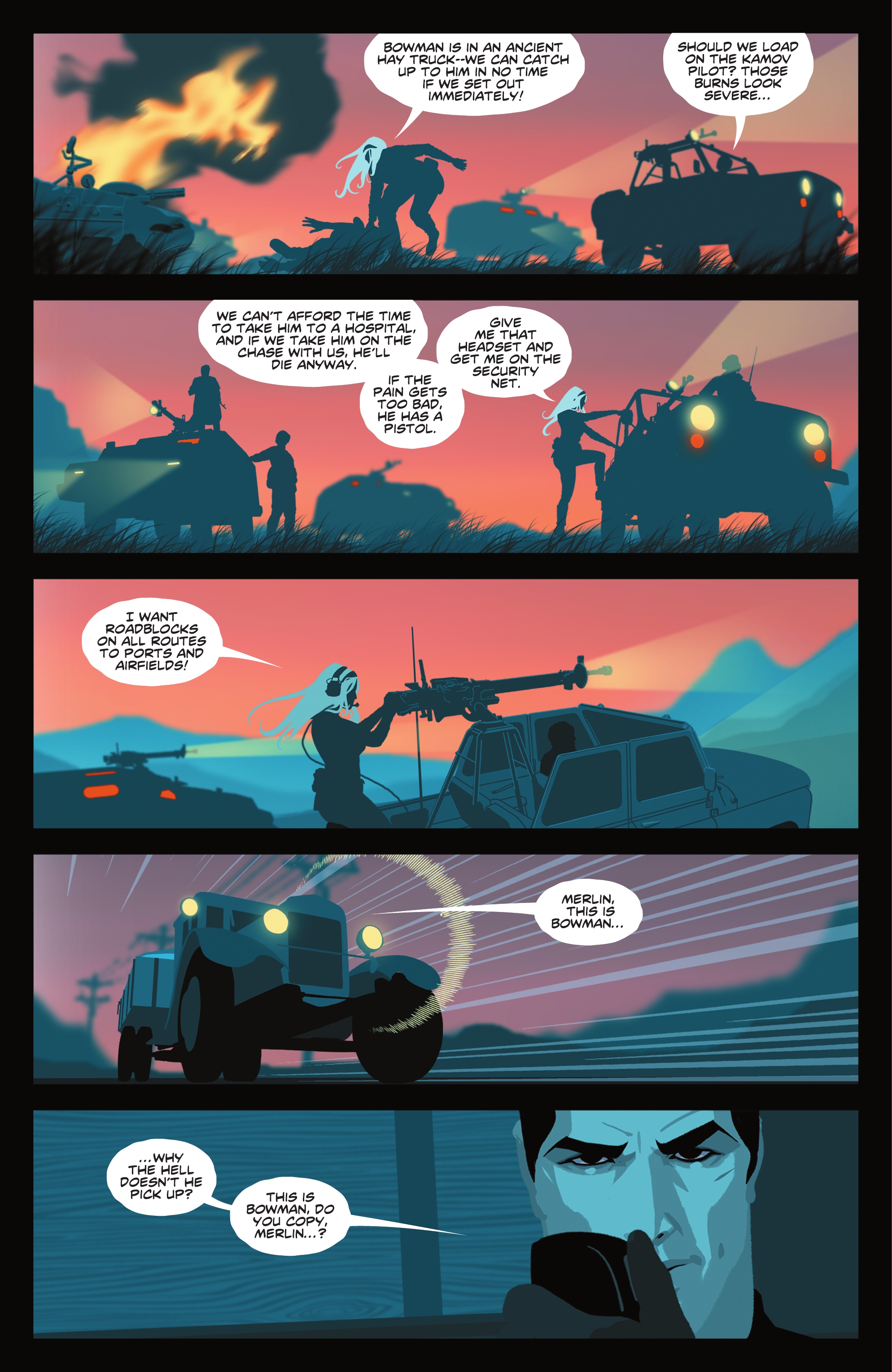 Read online Spy Hunter & Paper Boy comic -  Issue #1 - 22