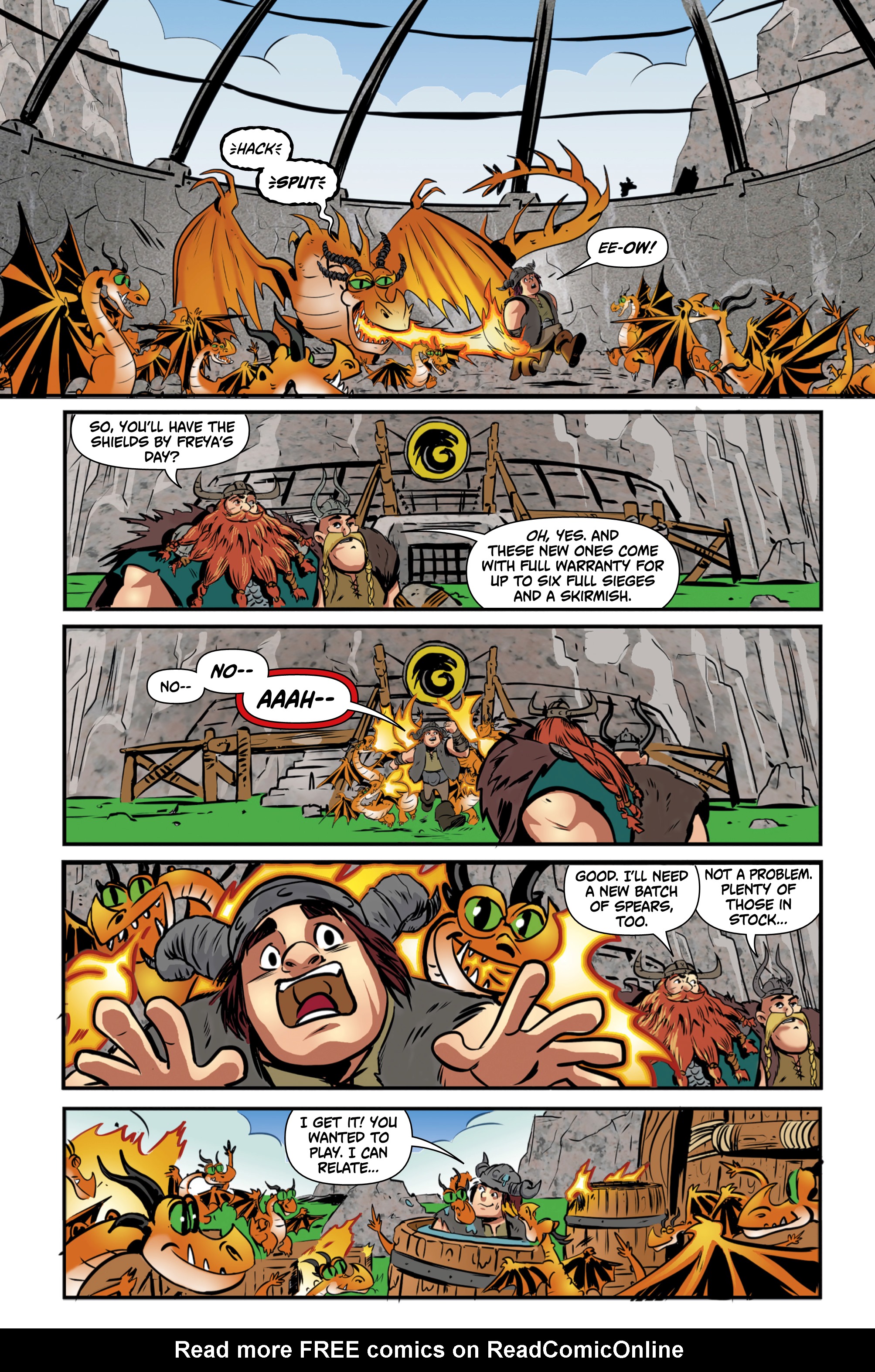 Read online DreamWorks Dragons: Riders of Berk comic -  Issue # _TPB - 55