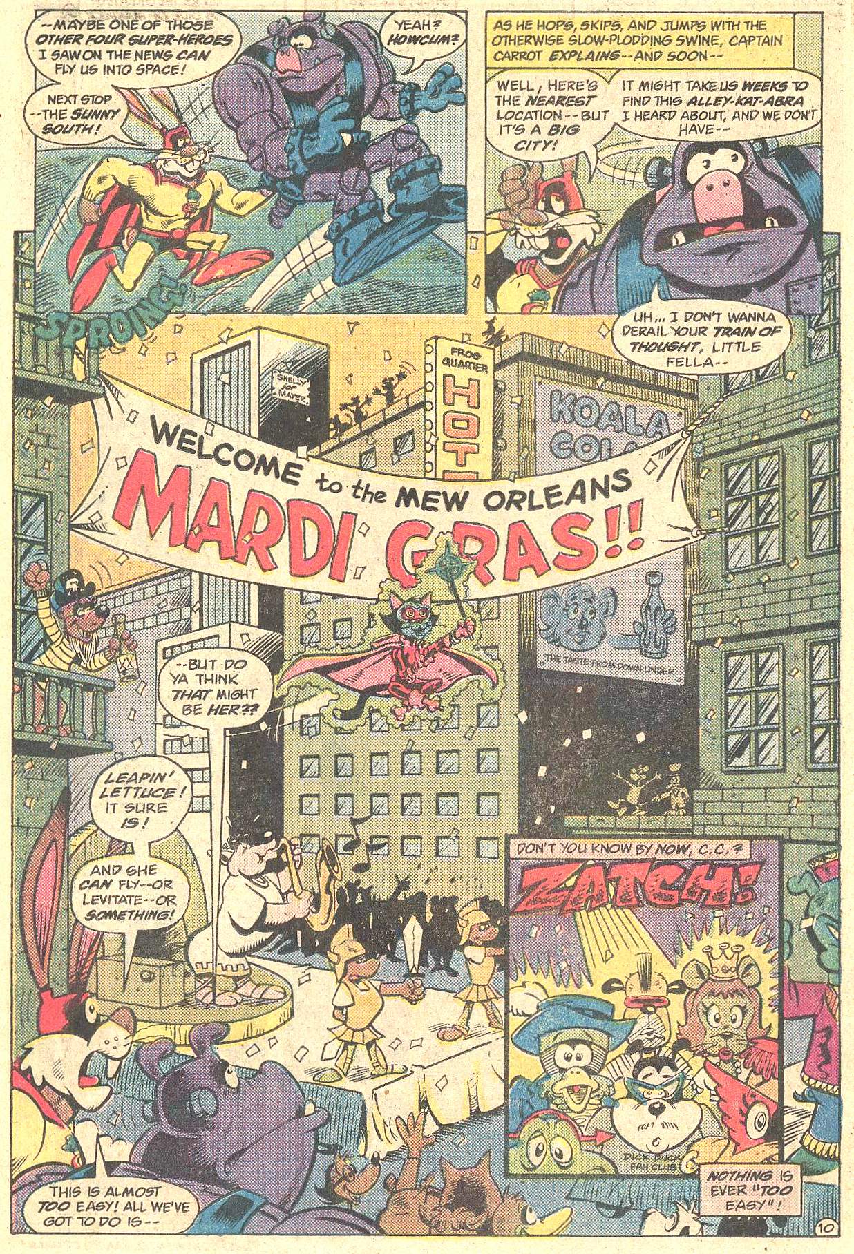 Read online Captain Carrot and His Amazing Zoo Crew! comic -  Issue #1 - 11