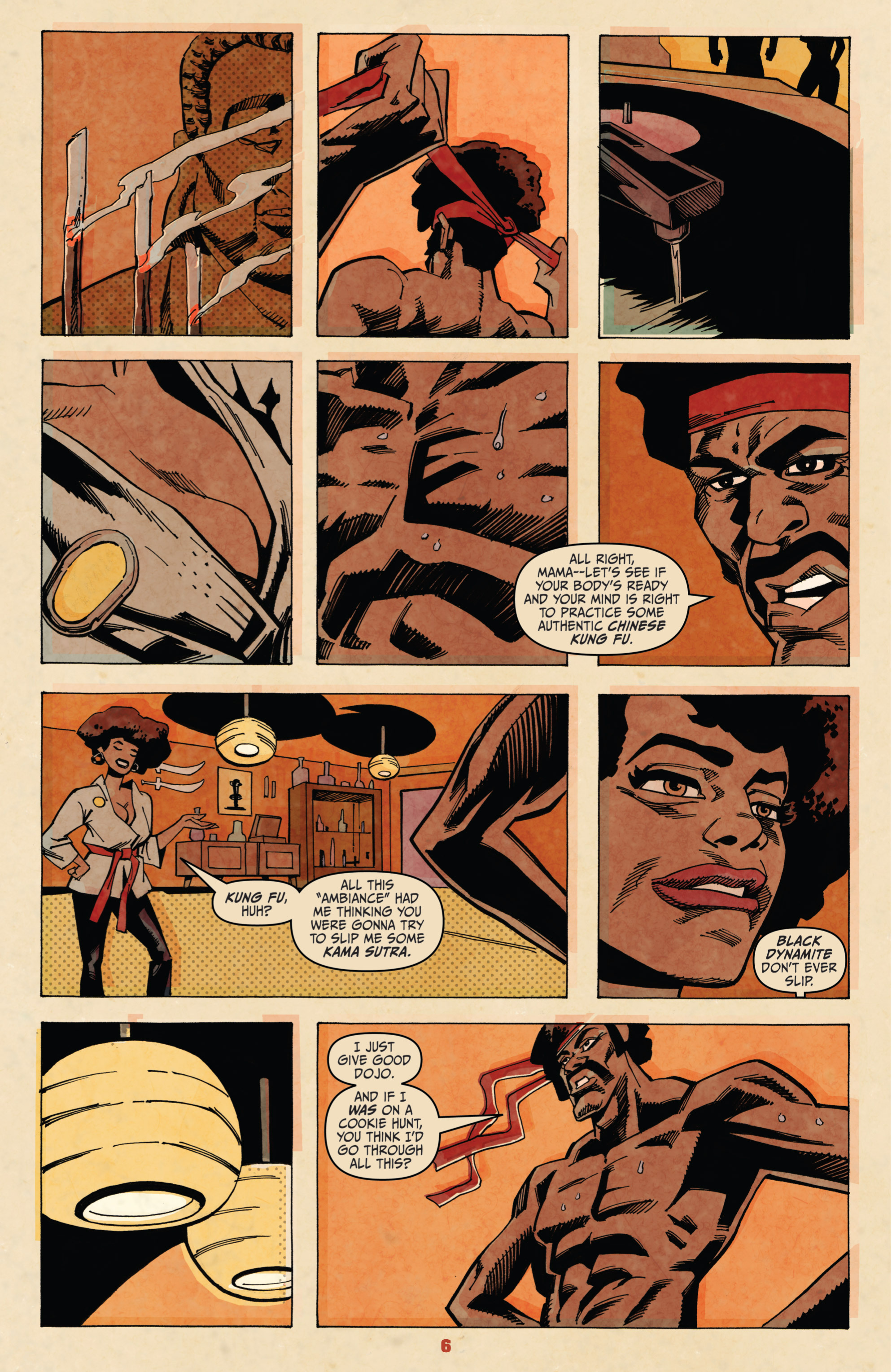 Read online Black Dynamite comic -  Issue #1 - 8