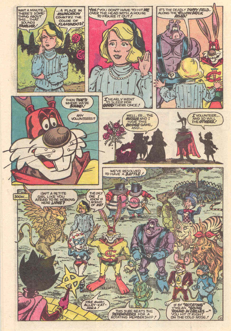 Read online The Oz-Wonderland War comic -  Issue #1 - 35